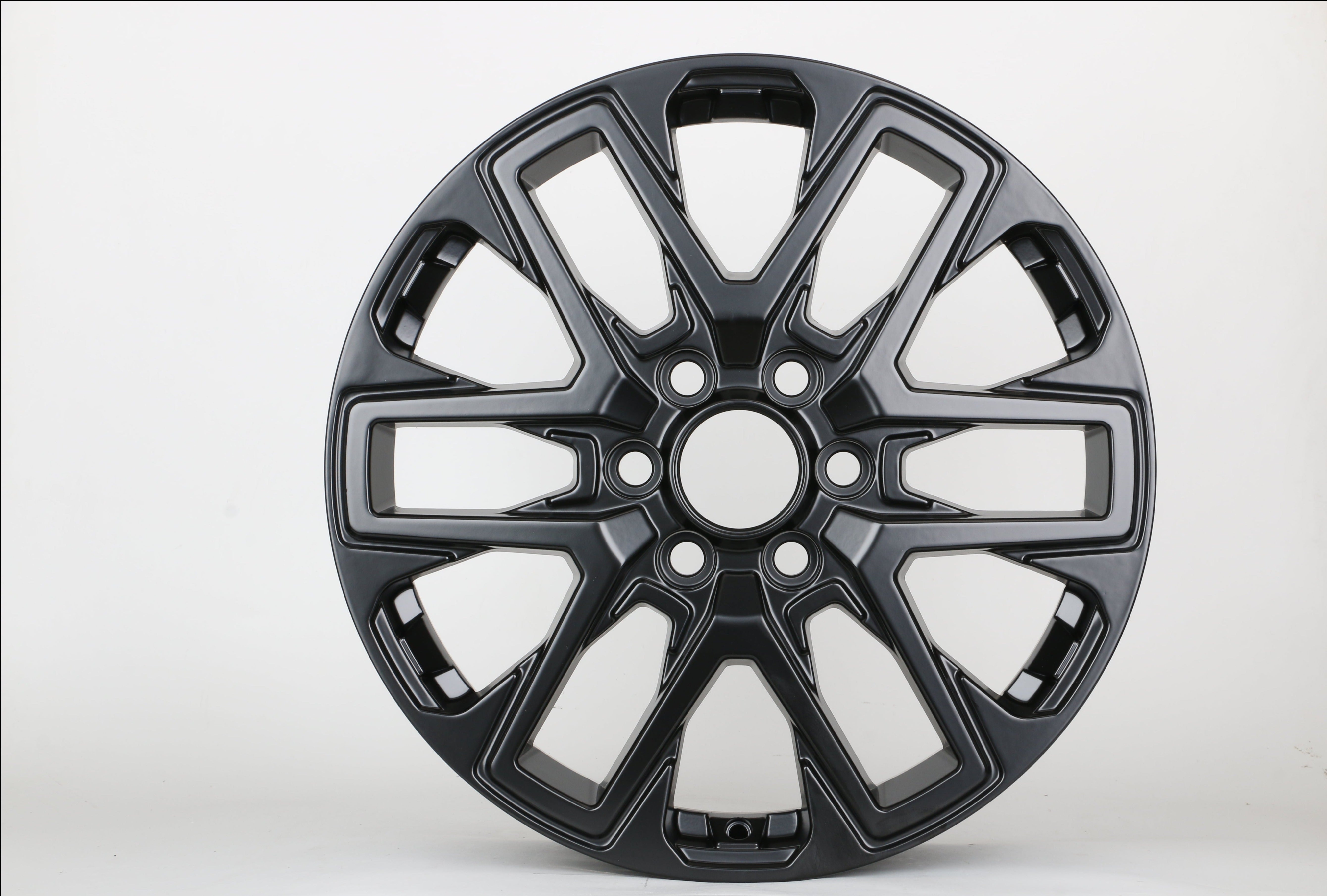 2023 Black Pro Style 20-Inch Wheels for Toyota Tundra & Sequoia - Premium Alloy Rims for Off-Road & Street Performance