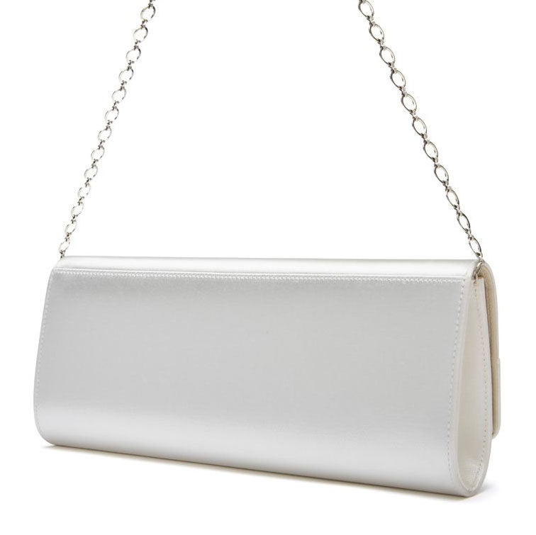 Elegant Satin Wedding Clutch Bag for Bride - Perfect for Bridal Party, Evening Events & Special Occasions