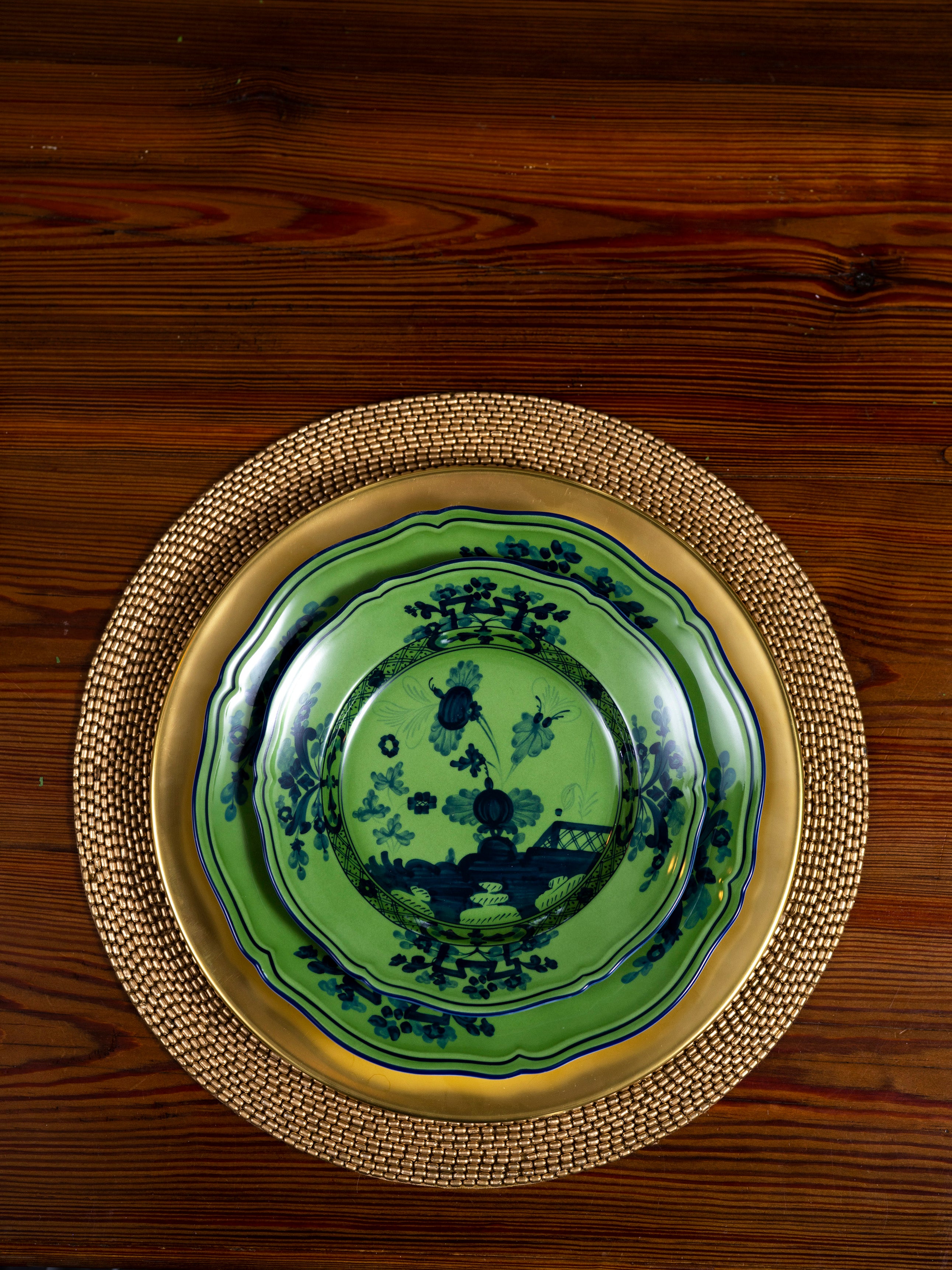 Oriente Italiano Bread Plate - Authentic Italian Ceramic Serving Platter for Bread, Cheese & Charcuterie | Perfect for Dinner Parties, Wine Tasting & Holiday Entertaining
