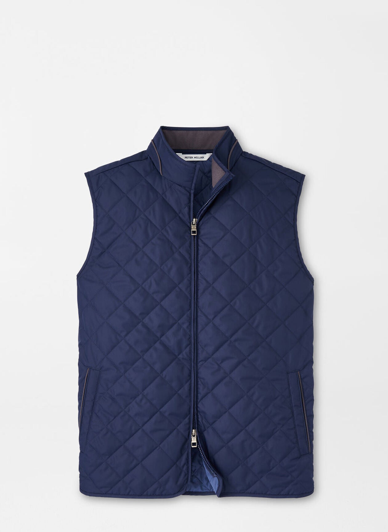 PETER MILLAR ESSEX VEST | Men's Lightweight Quilted Down Vest | Water-Resistant Winter Jacket for Outdoor Activities & Casual Wear