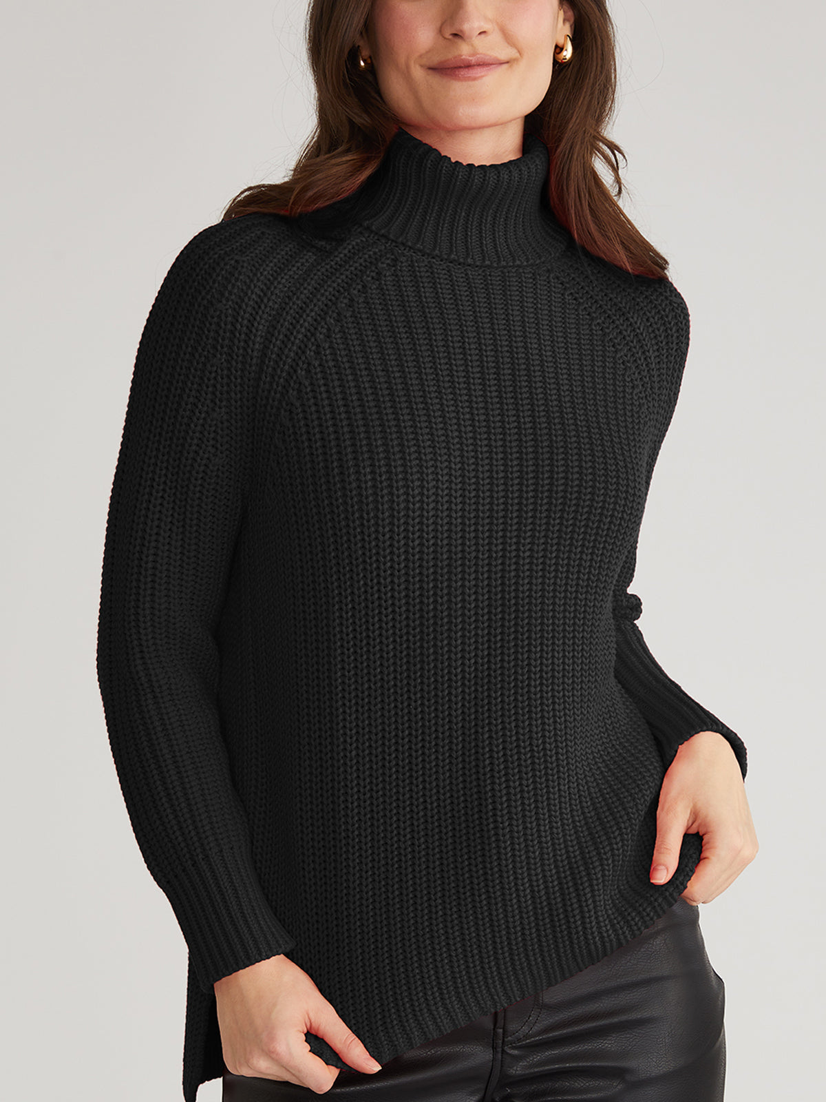 Stella Women's Shaker Stitch Turtleneck Sweater - Soft Knit Pullover for Fall & Winter - Cozy Casual Wear for Office, Dates & Holiday Outfits
