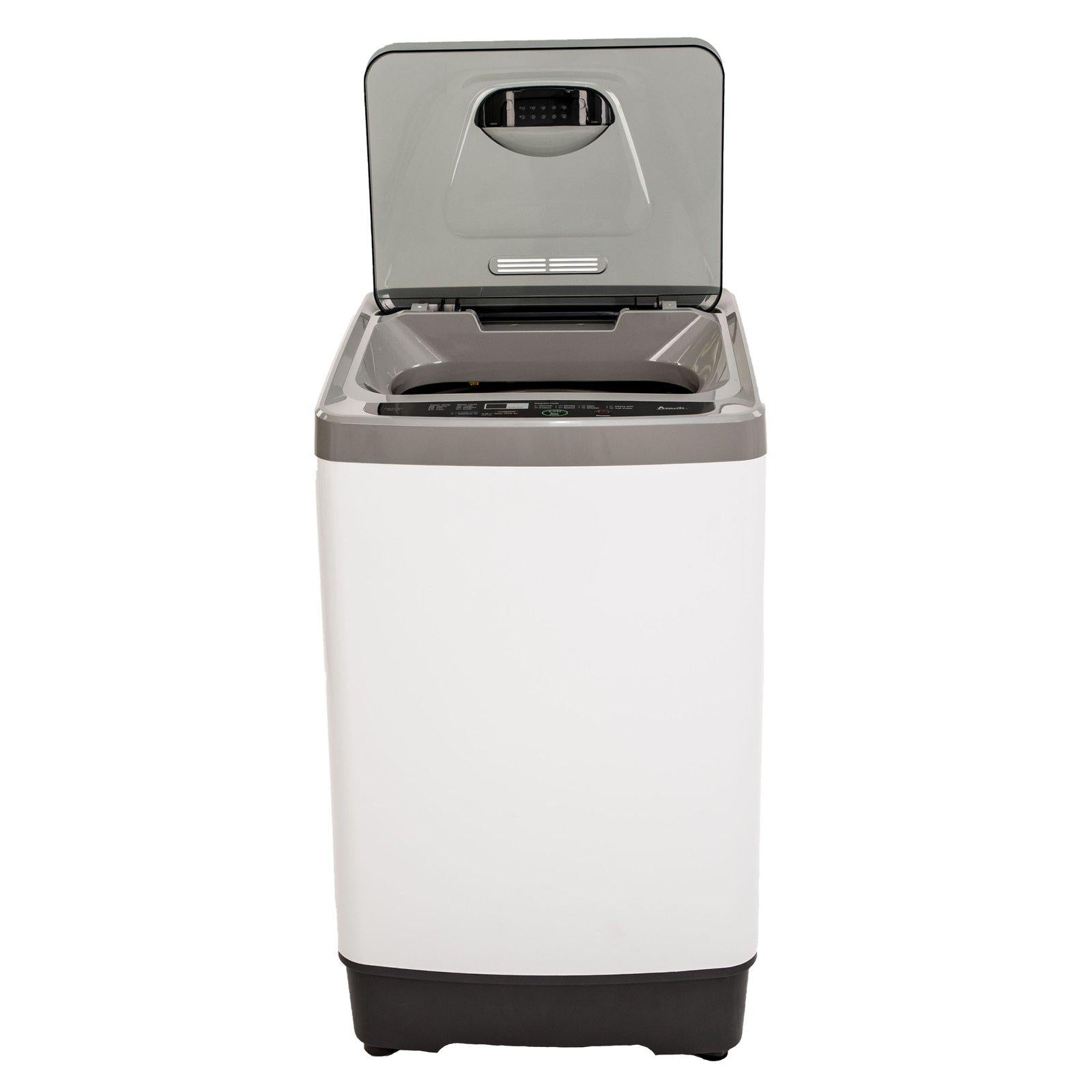 Avanti CTW14X0WIS 1.38 Cu. Ft. Compact Washing Machine - Perfect for Small Apartments, Dorms & RVs - Space-Saving Laundry Solution