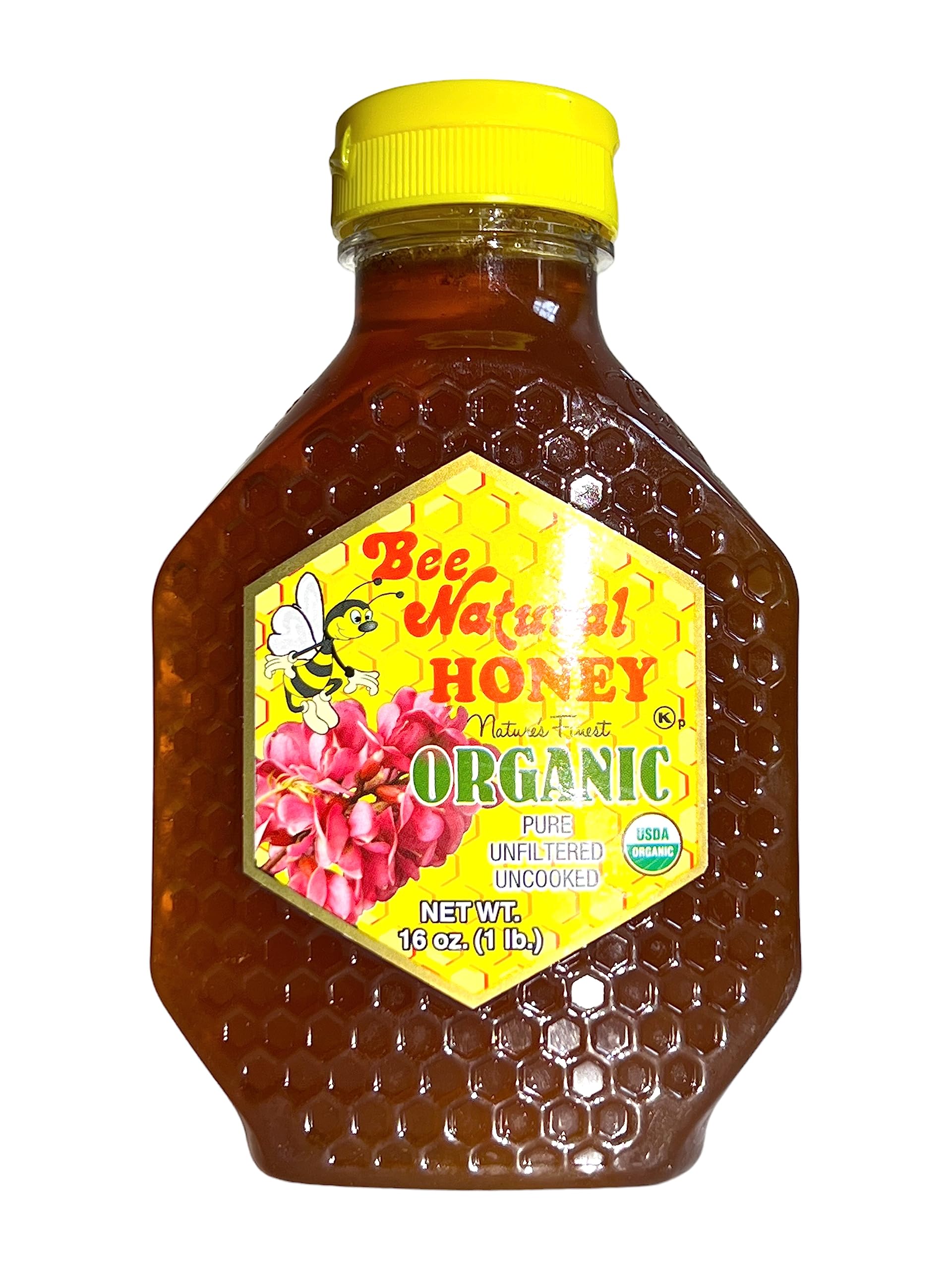 Organic Raw Honey | Pure Unfiltered USDA Certified for Baking & Tea
