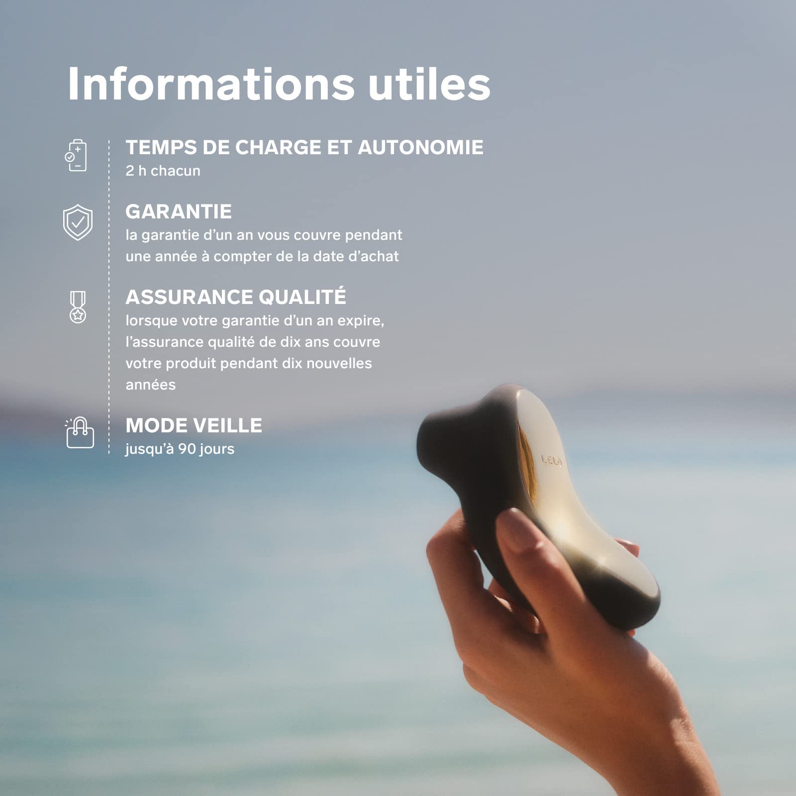 LELO SONA Cruise - Powerful Sonic Clitoral Stimulator for Women with Cruise Control Technology, Rechargeable Waterproof Vibrator, Adult Sex Toy for Couples & Solo Play - Perfect for Sensual Massage & Intimate Moments
