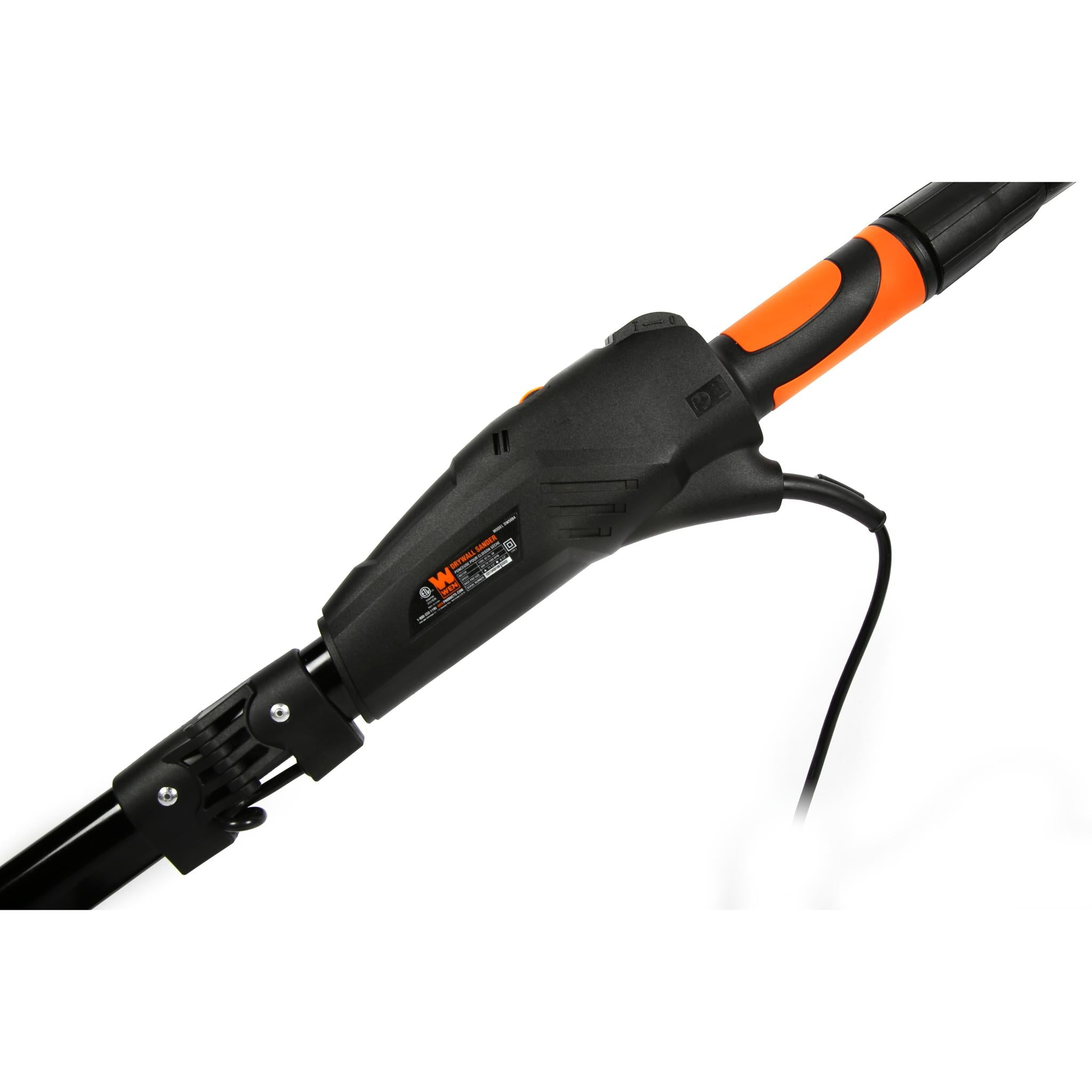 WEN DW5084 5 Amp 2-in-1 Variable Speed Drywall Sander with Dual Head & 15ft Dust Hose - Perfect for Drywall Repair, Sanding Walls & Ceilings, DIY Home Renovation Projects