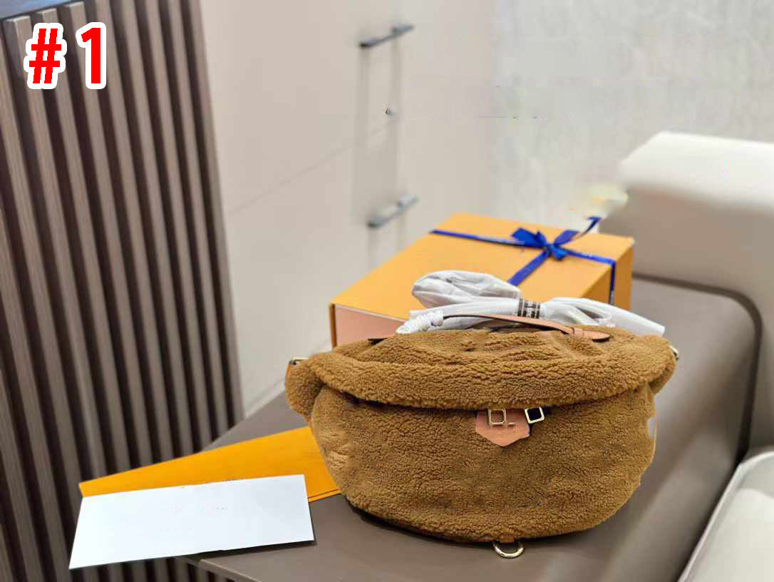 Premium Lambswool Bum Bag - Soft & Stylish Waist Pack for Travel, Hiking & Everyday Use