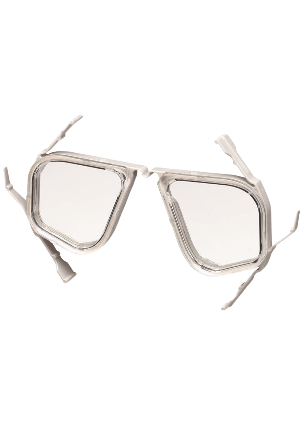Tusa Frameless Scuba Diving Mask with Corrective Lenses - Clear Vision for Underwater Exploration & Snorkeling Adventures