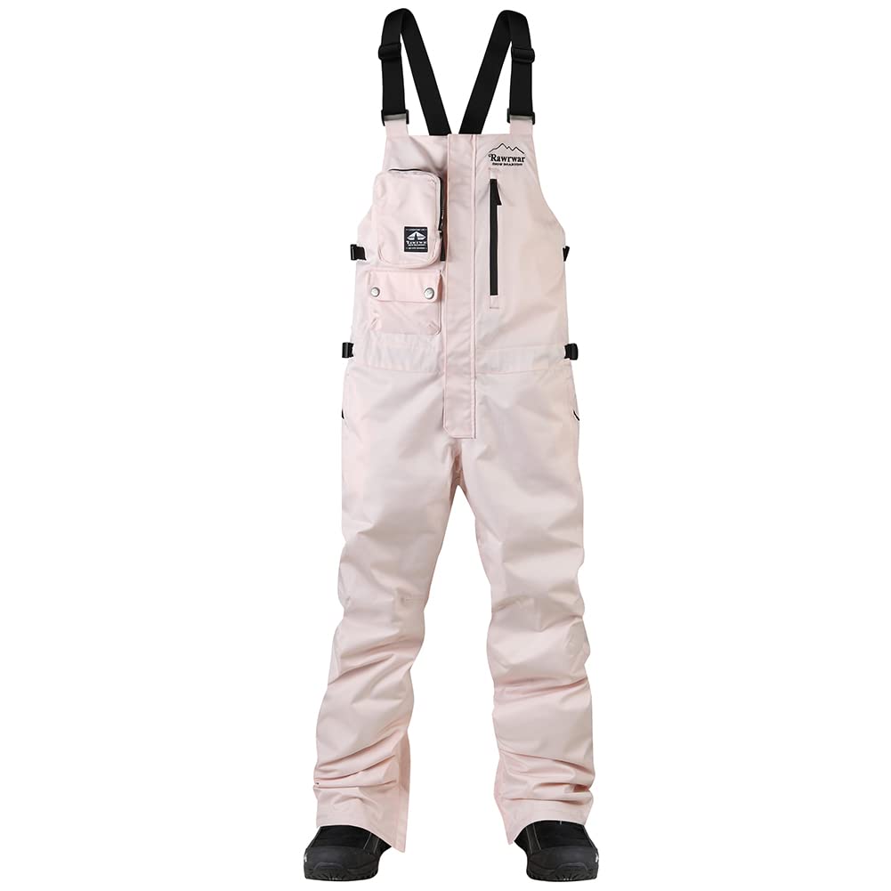 Waterproof Insulated Ski Bib Overalls for Men & Women - Windproof Snow Pants for Skiing, Snowboarding & Outdoor Winter Activities