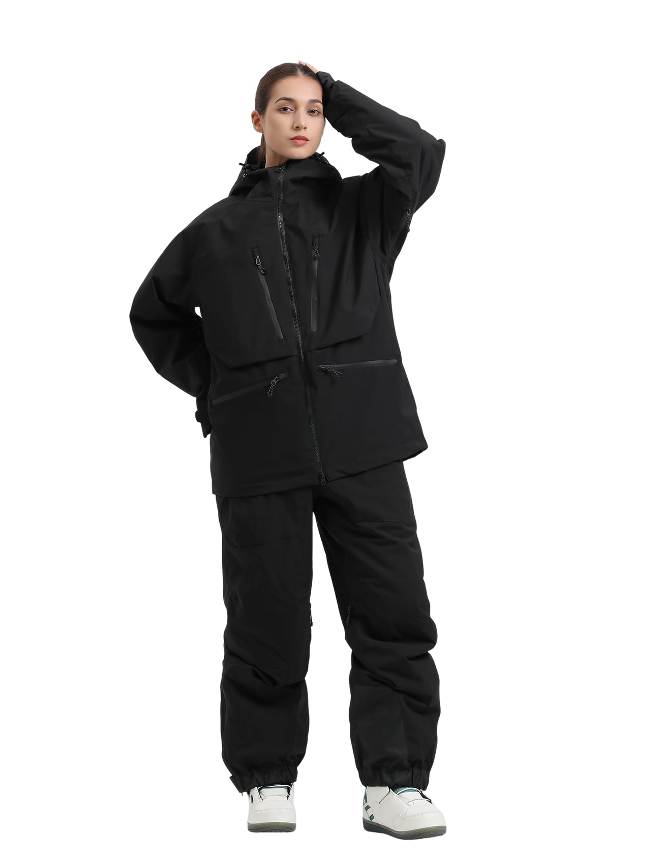 GSOU SNOW Men's & Women's Waterproof Insulated Snowboard Jacket - Ski Coat for Winter Sports & Mountain Adventures