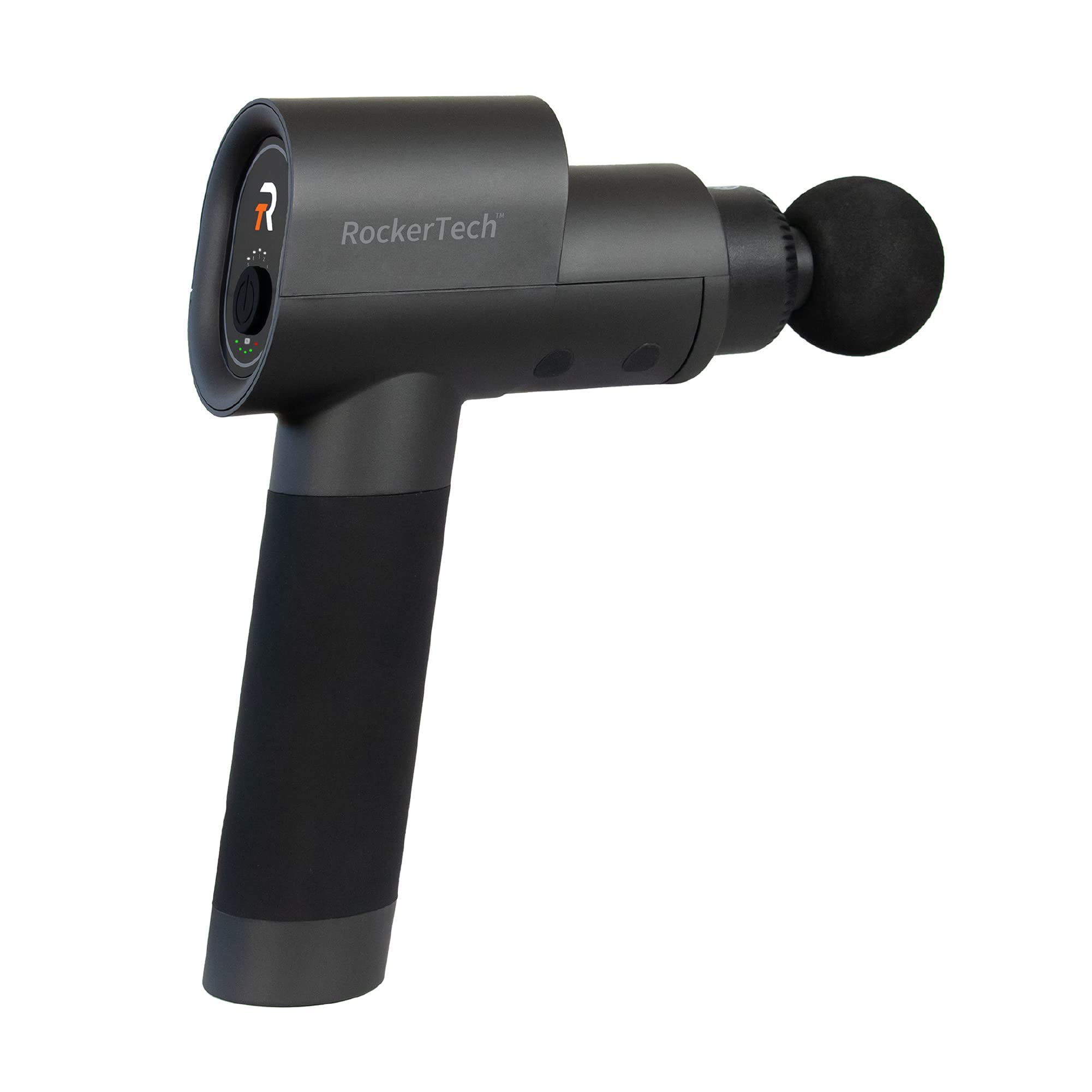 Professional Deep Tissue Massage Gun for Athletes - Cordless Percussion Muscle Massager with Rechargeable Battery - Relieves Muscle Pain & Soreness - Perfect for Post-Workout Recovery, Physical Therapy & Home Use (Black)