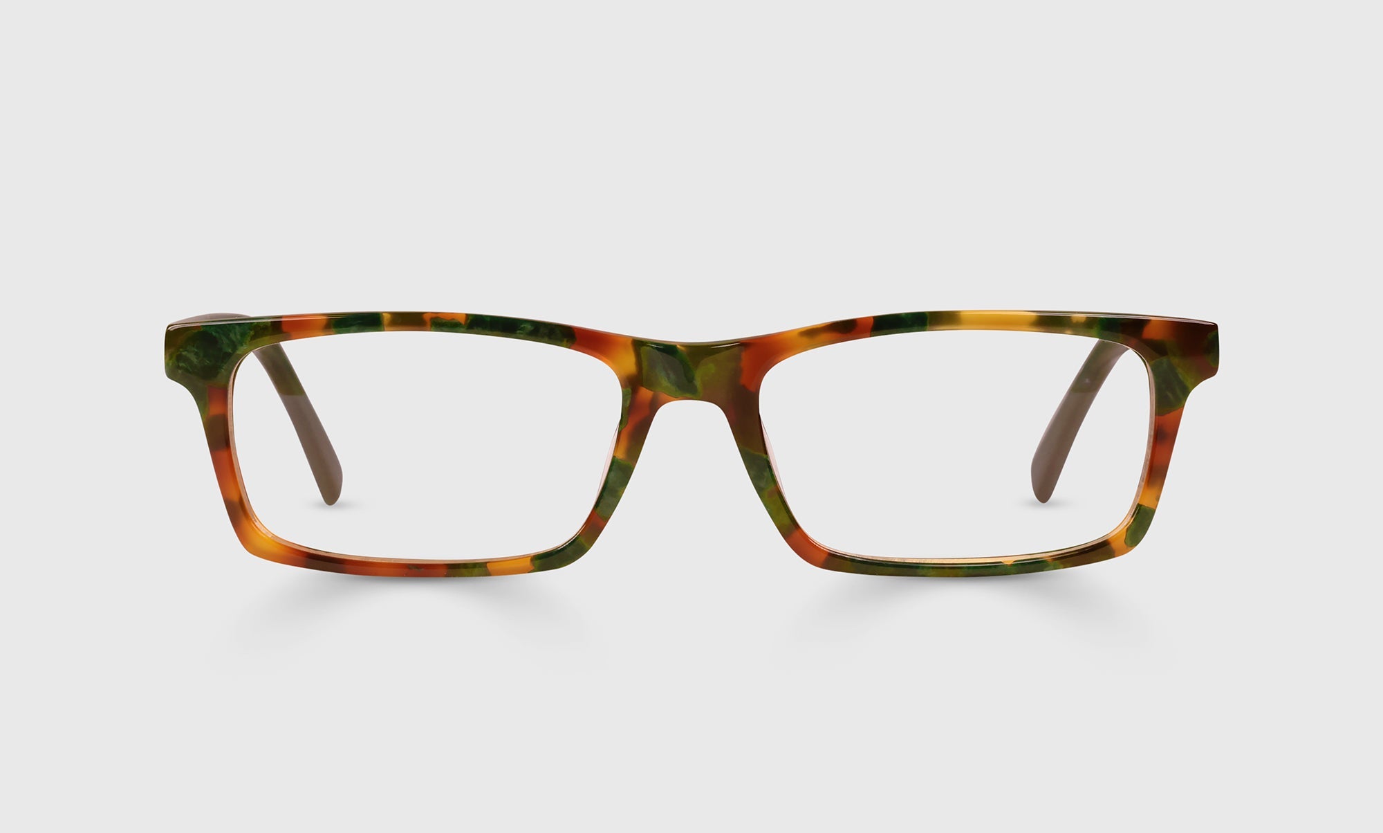 Number Cruncher Color 19 Green & Brown Tortoise Shell Acetate Eyeglasses with Forest Green Temples - Stylish Reading Glasses for Women & Men, Perfect for Office, Reading & Outdoor Activities