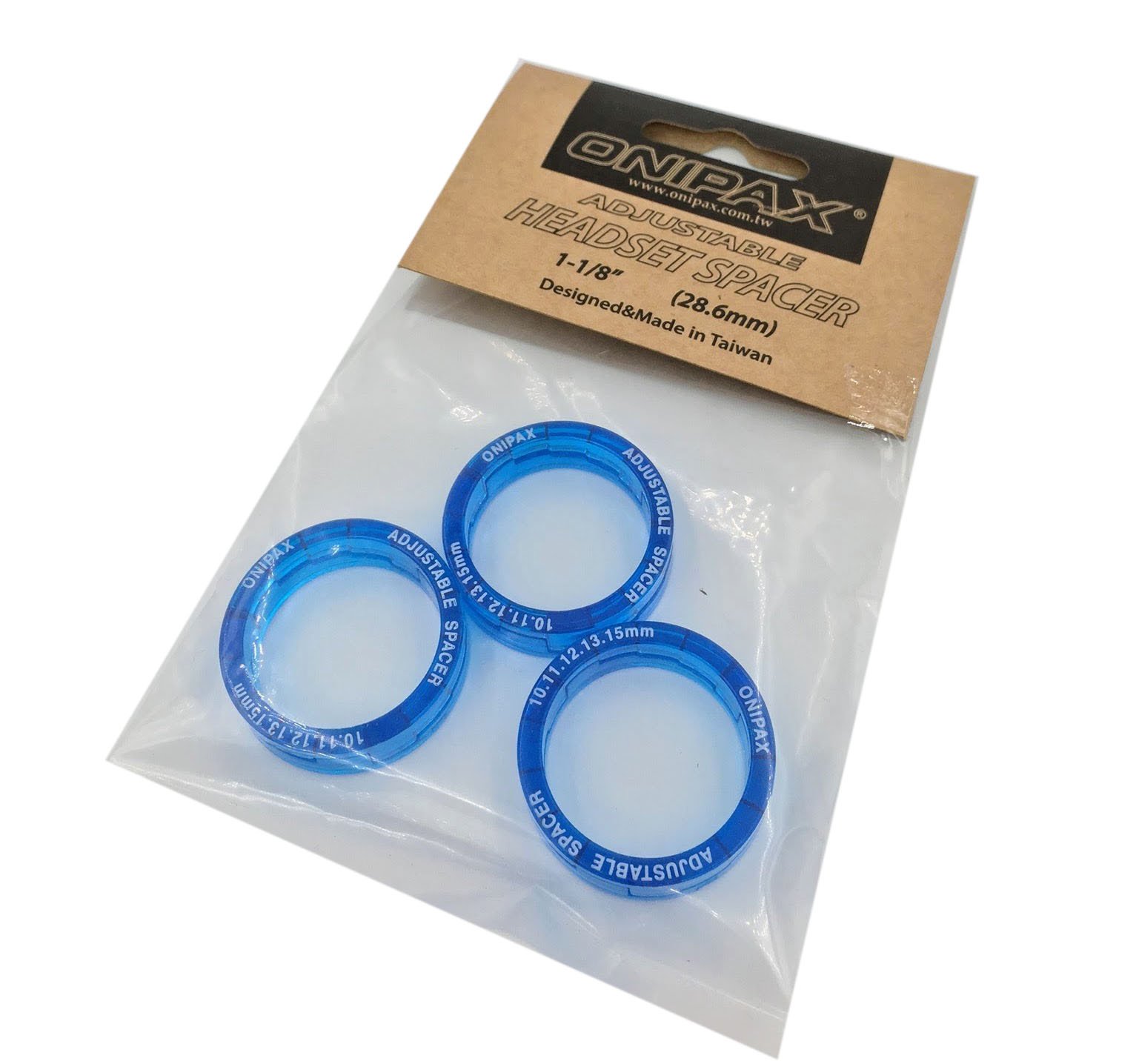 ONIPAX Adjustable Headset Spacers 1 1/8