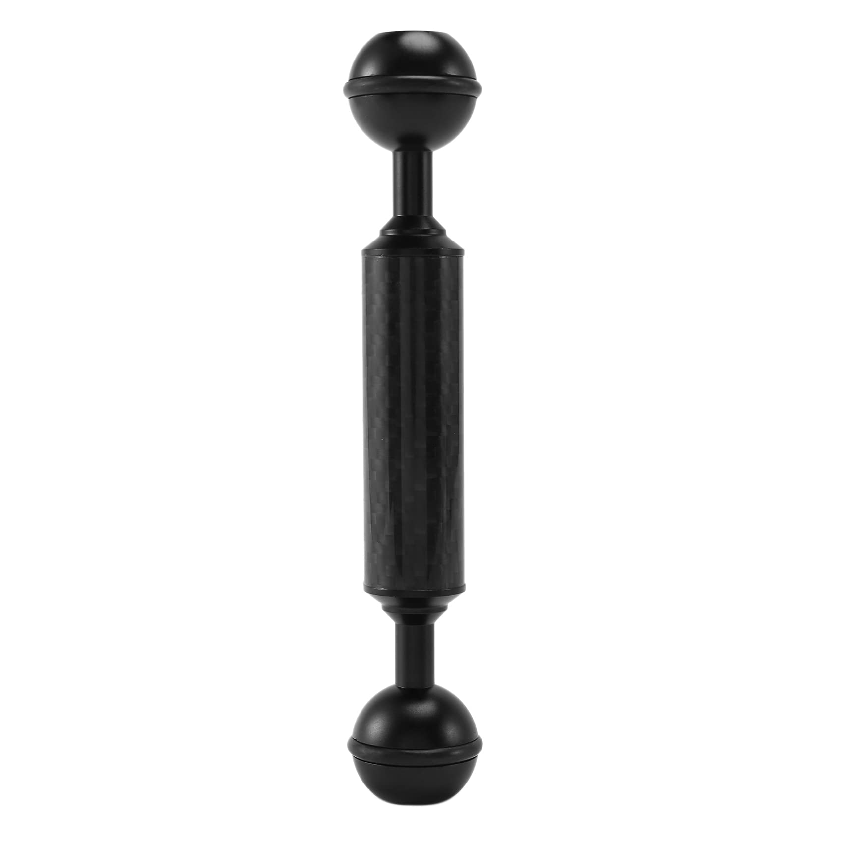 Koanhinn 1 Inch Carbon Fiber Float Arm - Dual Diving Camera Buoyancy Tripod for Underwater Photography - Perfect for Scuba Diving, Snorkeling & Marine Exploration