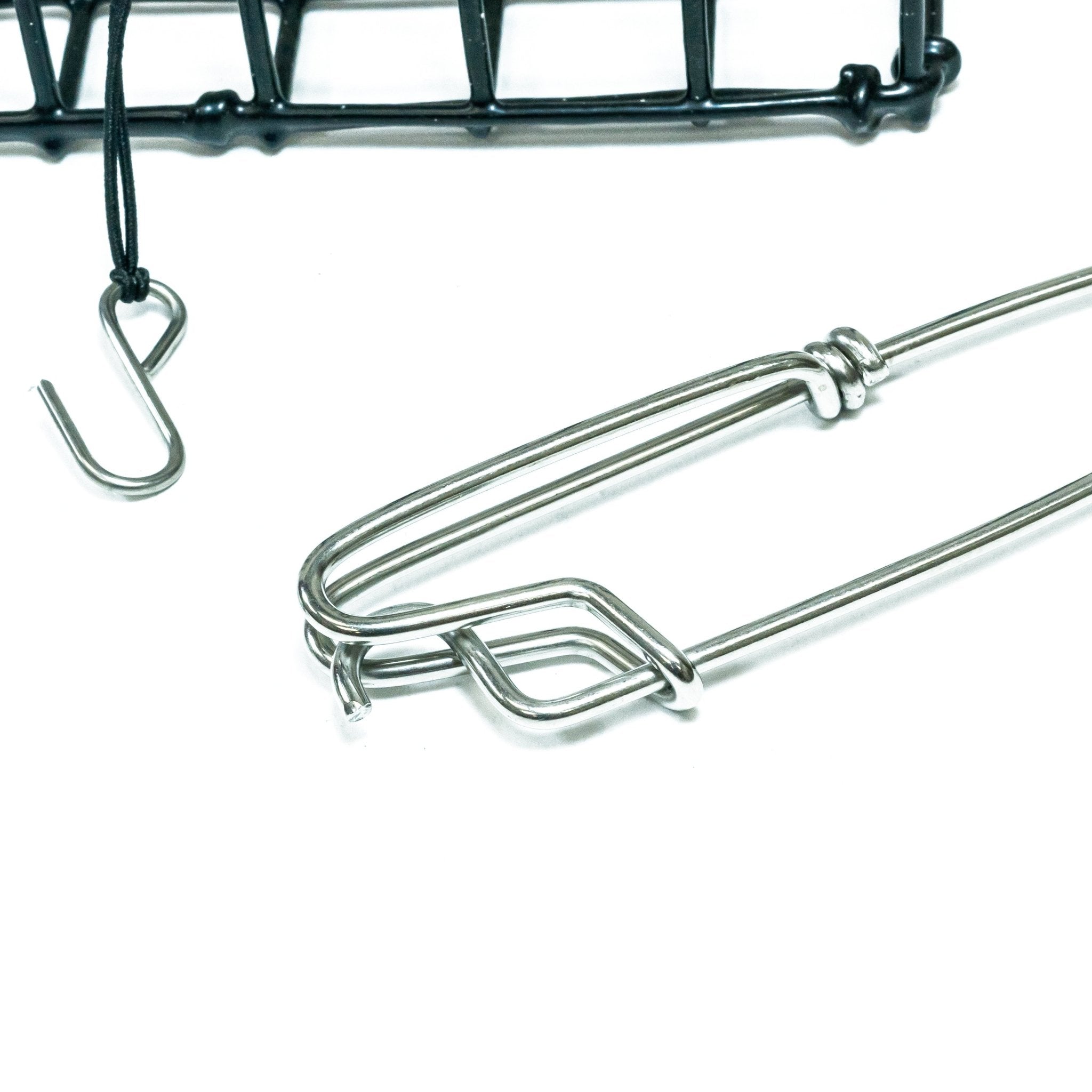 Promar Suspended Wire Bait Cage - Durable Fishing Bait Holder for Saltwater & Freshwater - Perfect for Crabbing, Shrimping, and Live Bait Fishing