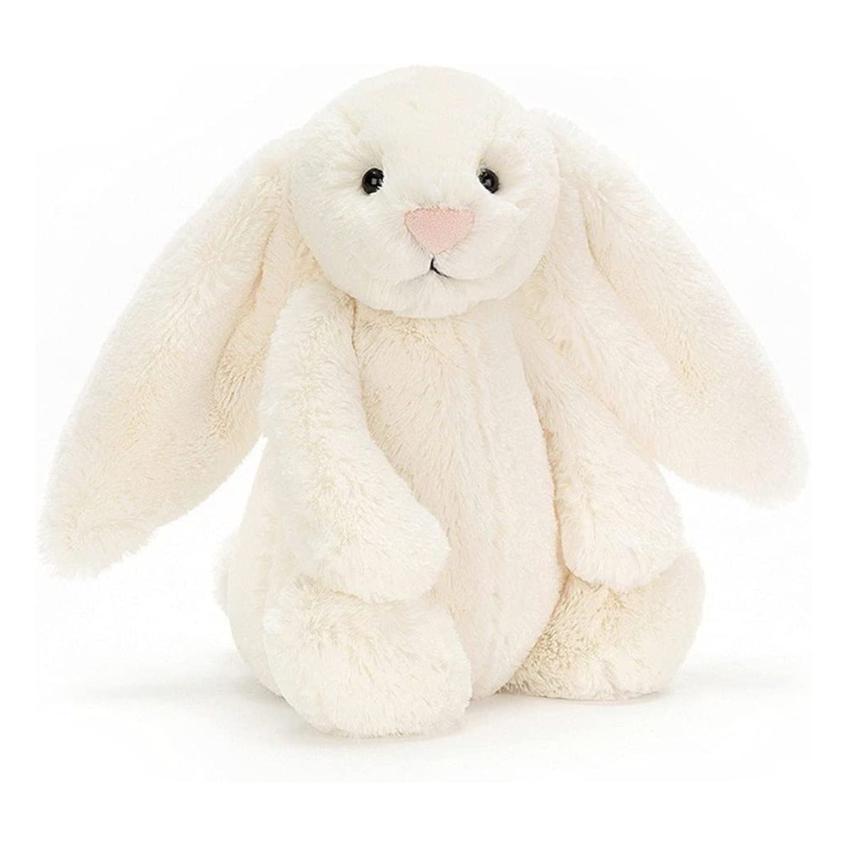 Bashful Blue Bunny Medium Stuffed Animal - Soft Plush Toy for Kids, Gift for Easter & Baby Showers | Cute Nursery Decor & Comfort Companion