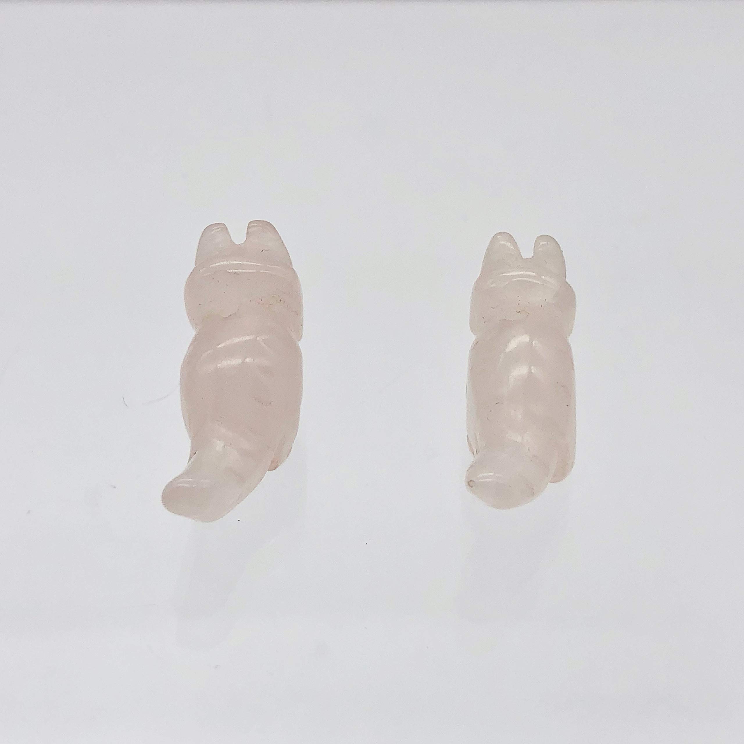 Pink Dinosaur Rose Quartz Triceratops Figurine - Healing Crystal Worry Stone for Stress Relief, Anxiety & Meditation - Perfect for Home Decor, Office Desk & Gift Giving