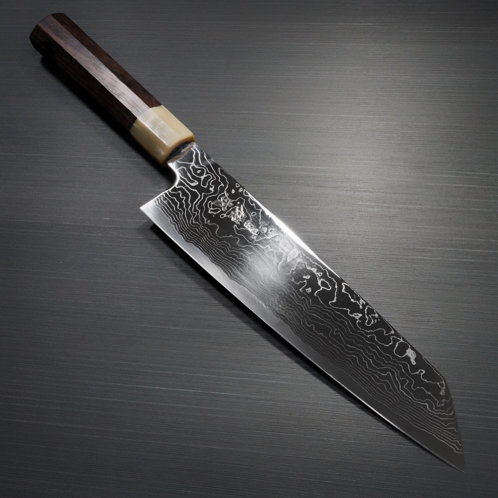 Premium SUKENARI Damascus SG2 Super Gold 2 Kiritsuke Gyuto Chef Knife 240mm - High-Performance Japanese Kitchen Knife for Professional Chefs & Home Cooking - Perfect for Slicing, Dicing & Precision Cutting