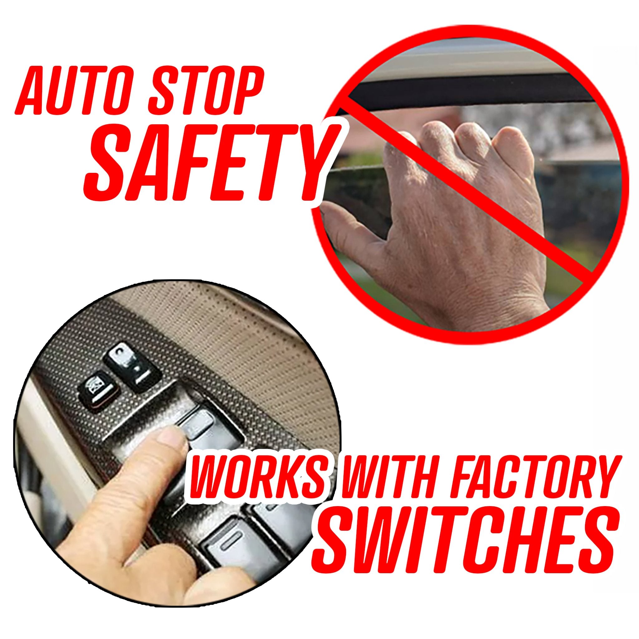1904 Cadillac Model B Power Window Switch Control Module Kit - One Touch Up/Down, 12V - Easy Installation & Replacement for Smooth Window Operation - Perfect for DIY Repairs & Car Upgrades