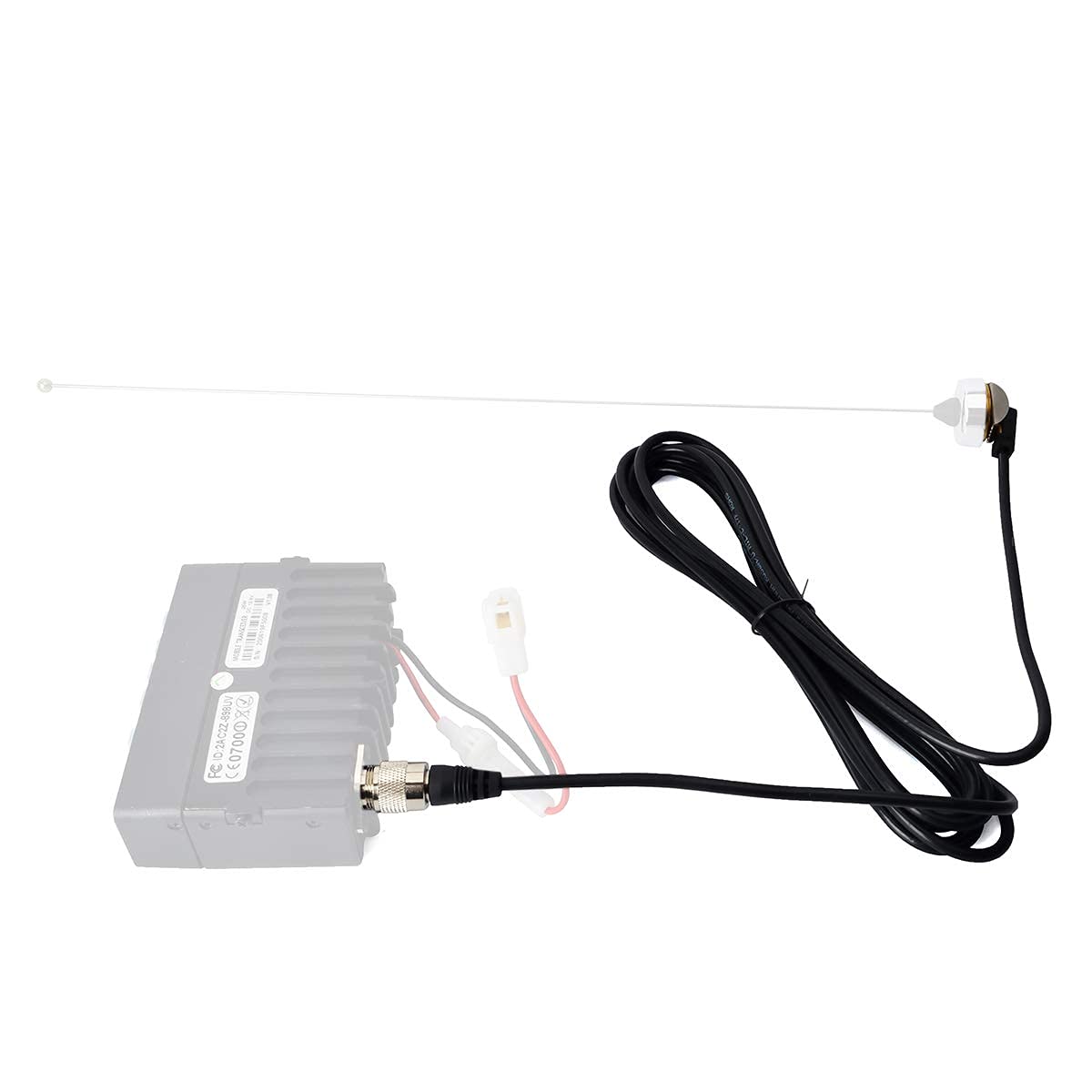 UAYESOK NMO Trunk Lip Antenna Mount Bracket - 3/8