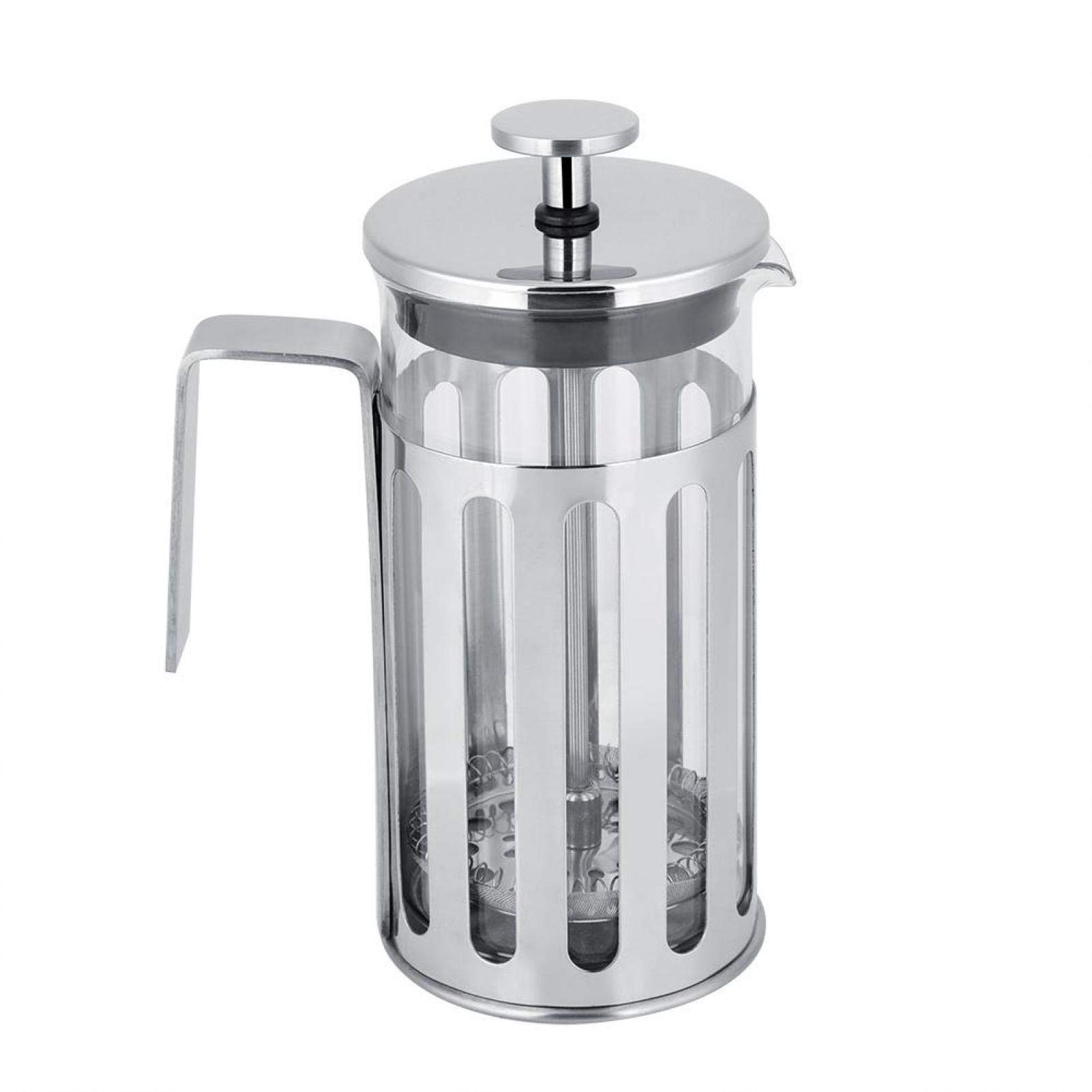 Premium Stainless Steel French Press Coffee Maker with Glass Carafe - 34oz Household Coffee & Tea Maker for Rich Flavor - Ideal for Home, Office, Camping & Gifts