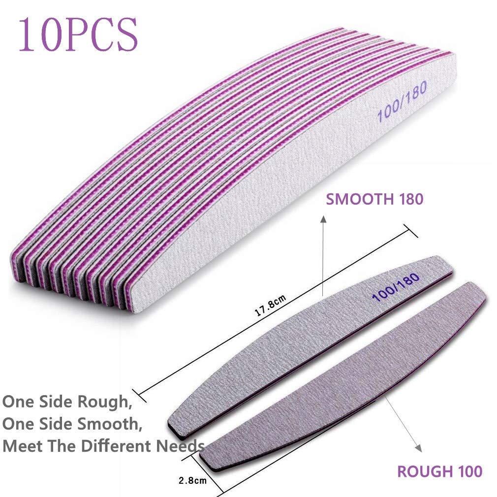 Professional Acrylic Nail Training Hand - Flexible Movable Fake Model Hands for Nail Manicure Practice, Nail Technician Supplies & DIY Manicure Training Tool (B-Nail Training Hand Set) - Perfect for Salon Students, Beginners & Home Nail Art Practice
