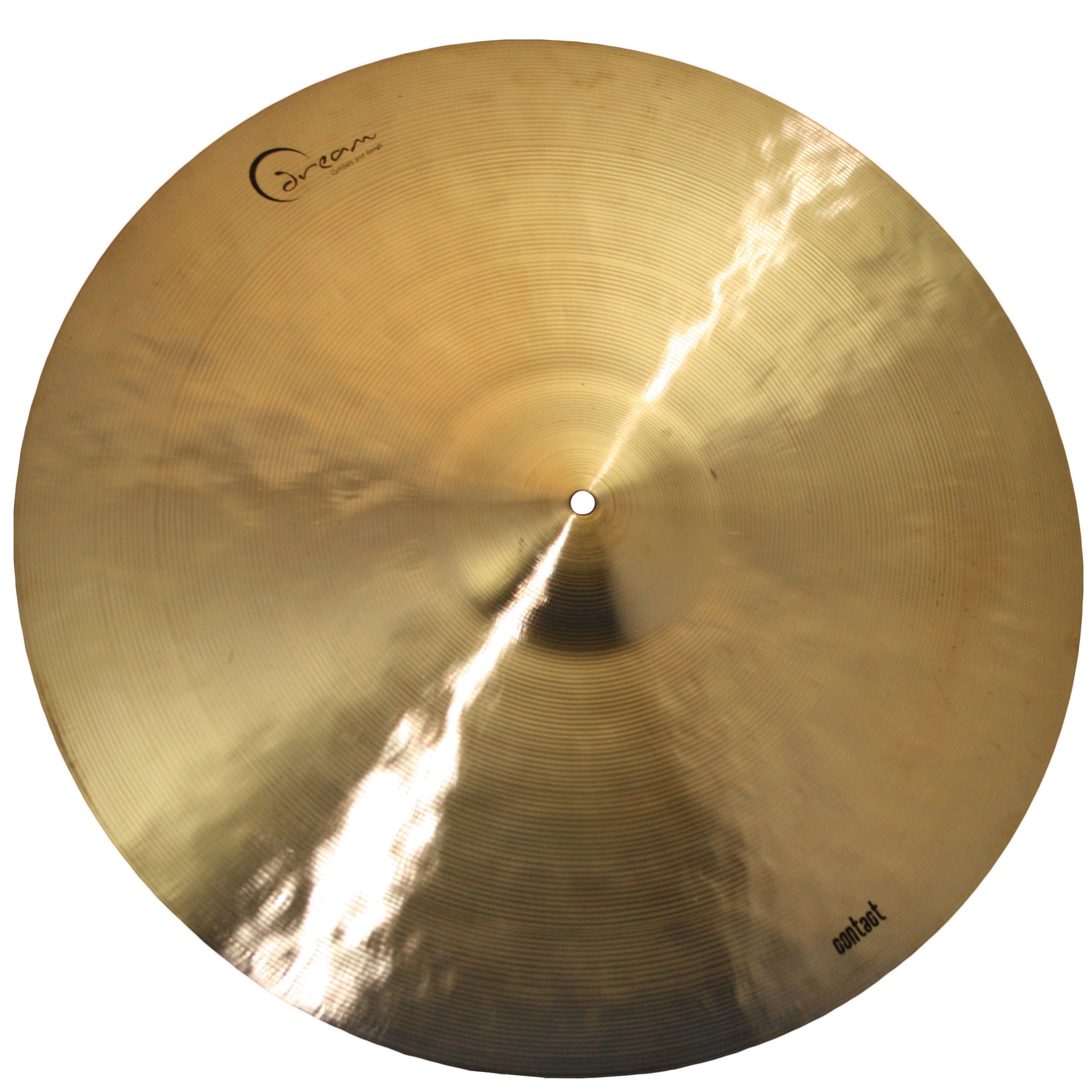 Dream Cymbals Contact Series 22-Inch Ride Cymbal - Professional Drum Cymbal for Jazz, Rock & Studio Recording