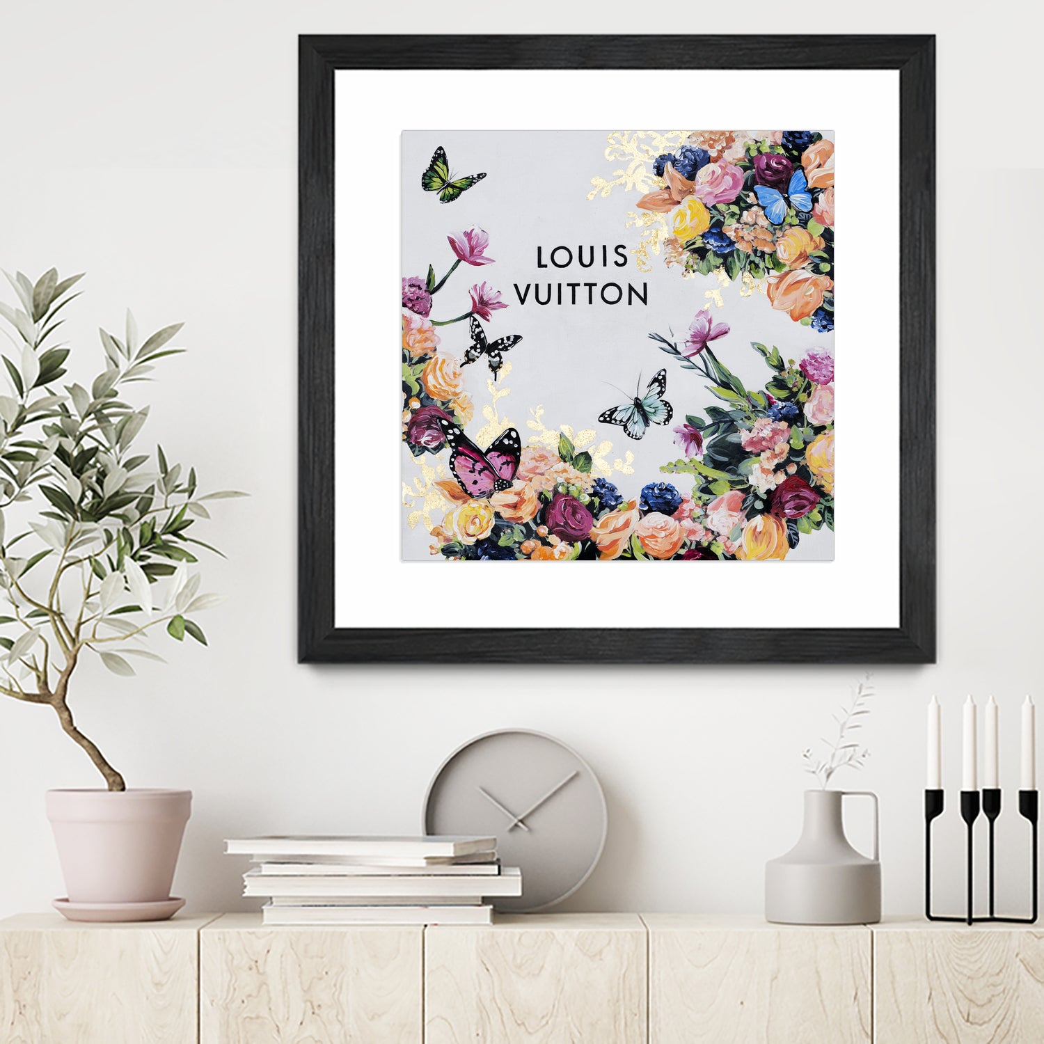 Chic Blooms V - Elegant Artificial Floral Arrangement for Home Decor, Wedding Centerpieces & Office Desk Decorations