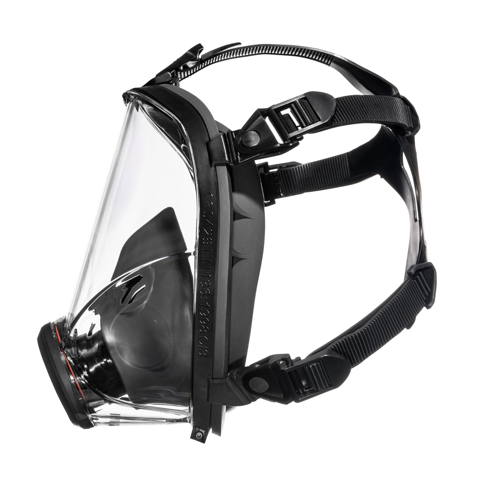 Mira Safety CM I01 Lightweight Full Face Respirator Mask - NIOSH Certified for Chemical, Biological & Industrial Protection - Ideal for Emergency Preparedness, DIY Projects & Workplace Safety