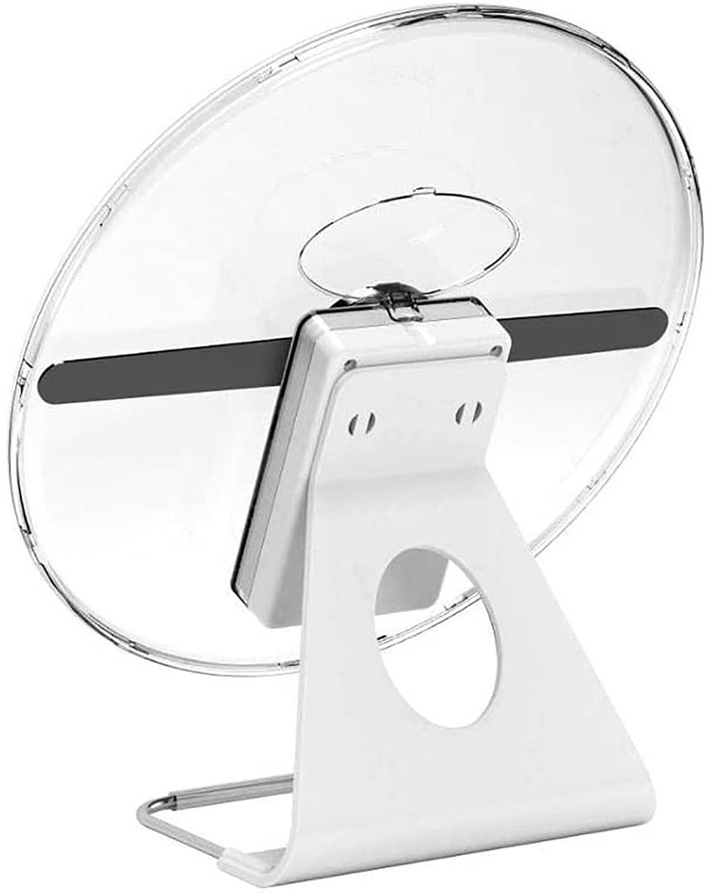 3D Holographic LED Fan - 30cm Hologram Advertising Display with LCD Technology for Stores, Events & Trade Shows (White) - Perfect for Retail Marketing, Product Launches & Brand Promotion