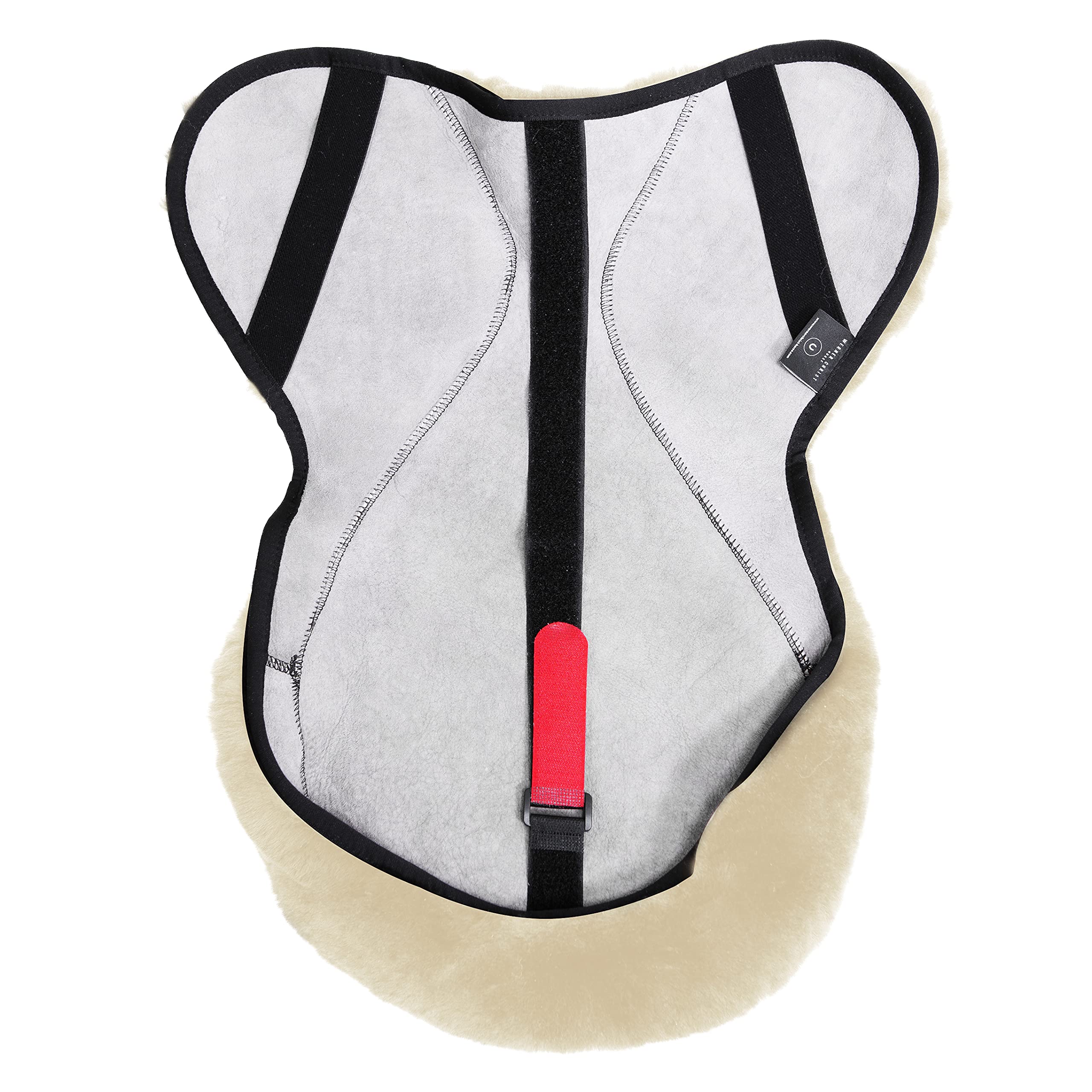 Premium English Horse Saddle Seat Saver - Genuine Sheepskin Equestrian Riding Pad for Comfort & Protection | Ideal for Dressage, Show Jumping & Trail Riding
