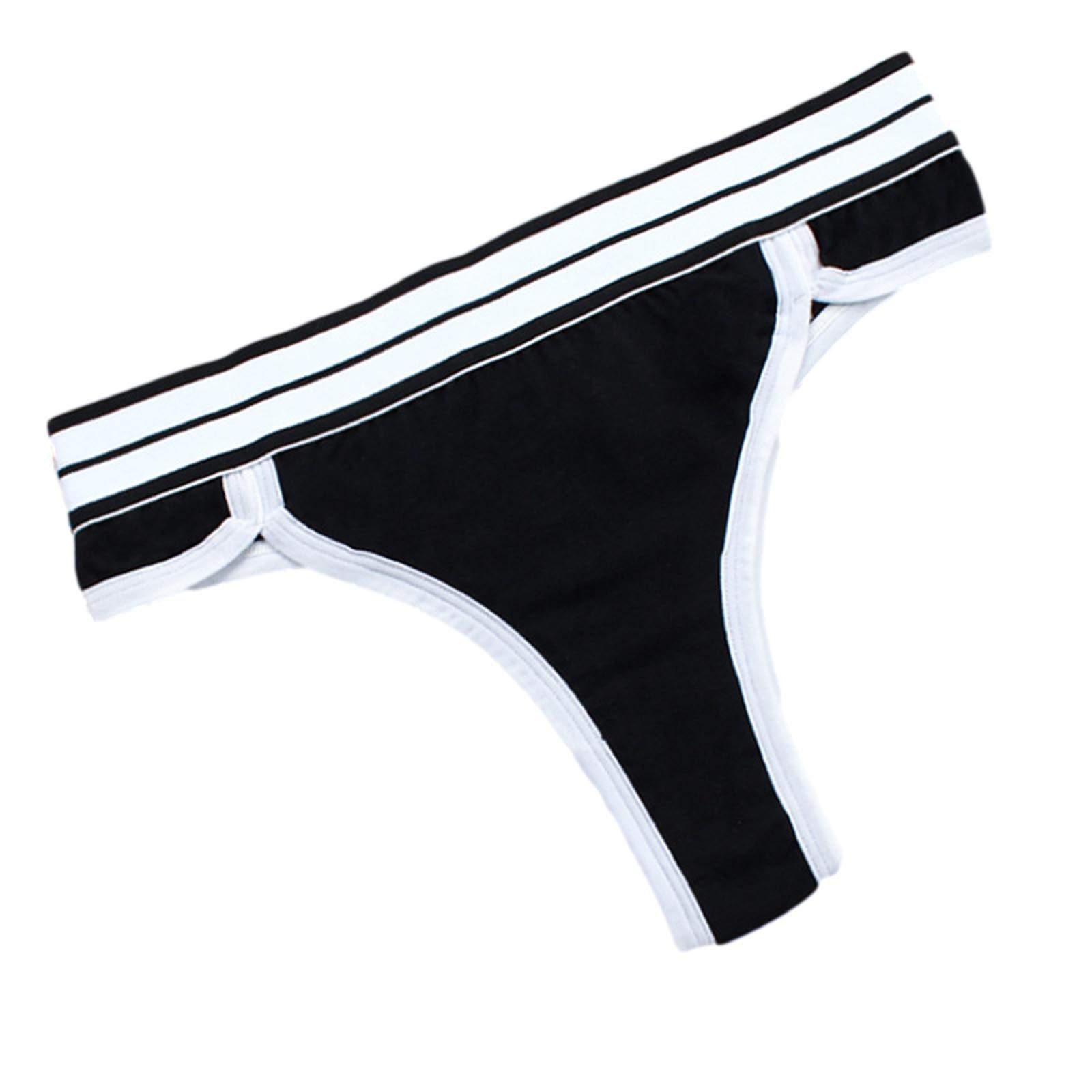 Breathable Stretch Panties for Women - Soft Cotton Underwear with Sexy Stripes - Plus Size Comfortable Lingerie - Perfect for Everyday Wear, Yoga & Sleep