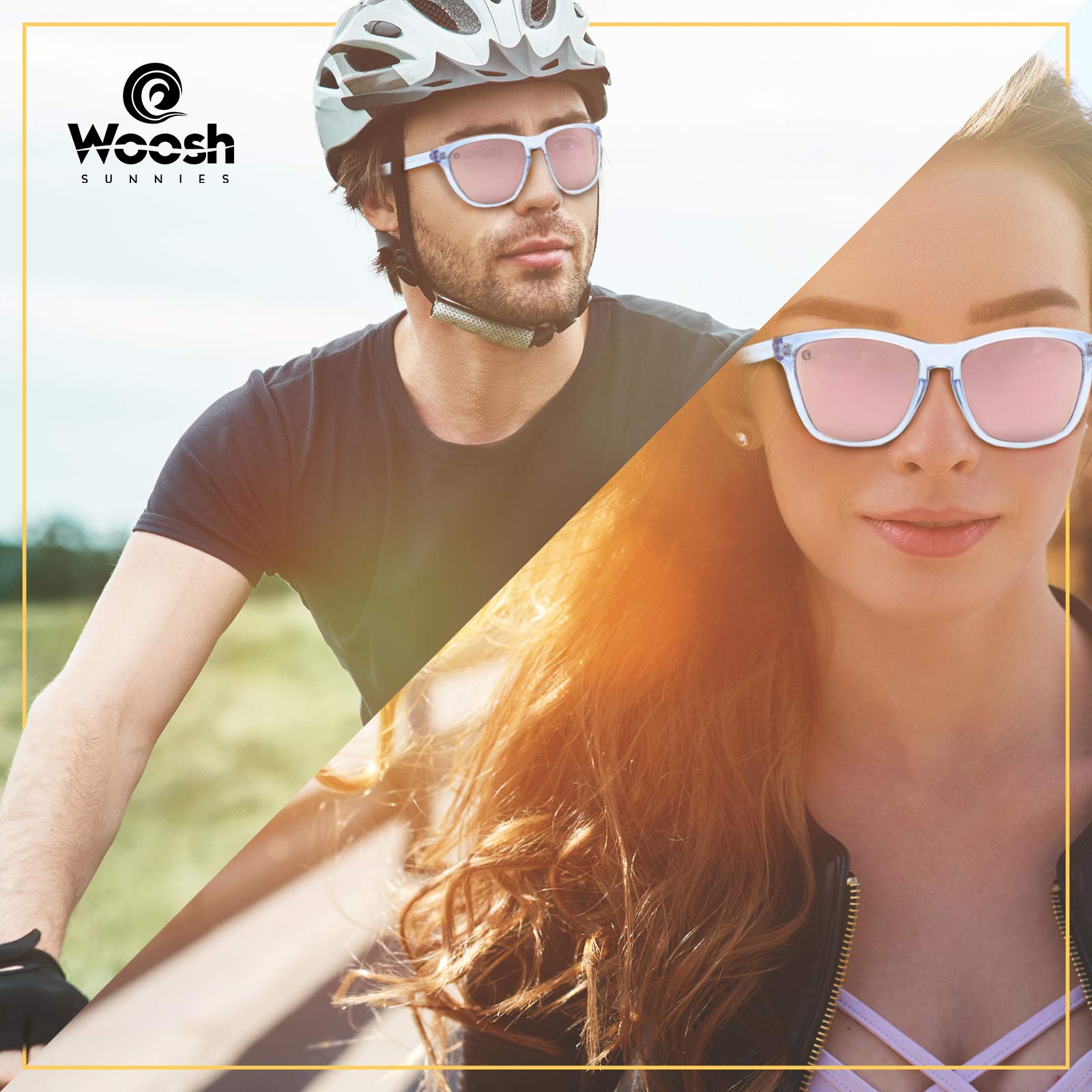 Polarized Lightweight Sunglasses for Men & Women - UV Protection Unisex Shades for Fishing, Running, Beach & Outdoor Sports | Perfect for Driving, Hiking & Summer Activities