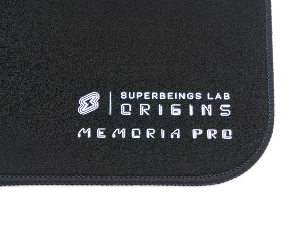 Superbeings Lab Memoria Pro Gaming Mouse Pad - Large Extended Non-Slip Surface for PC, Mac, Laptop - Perfect for FPS, MOBA, eSports & Office Work