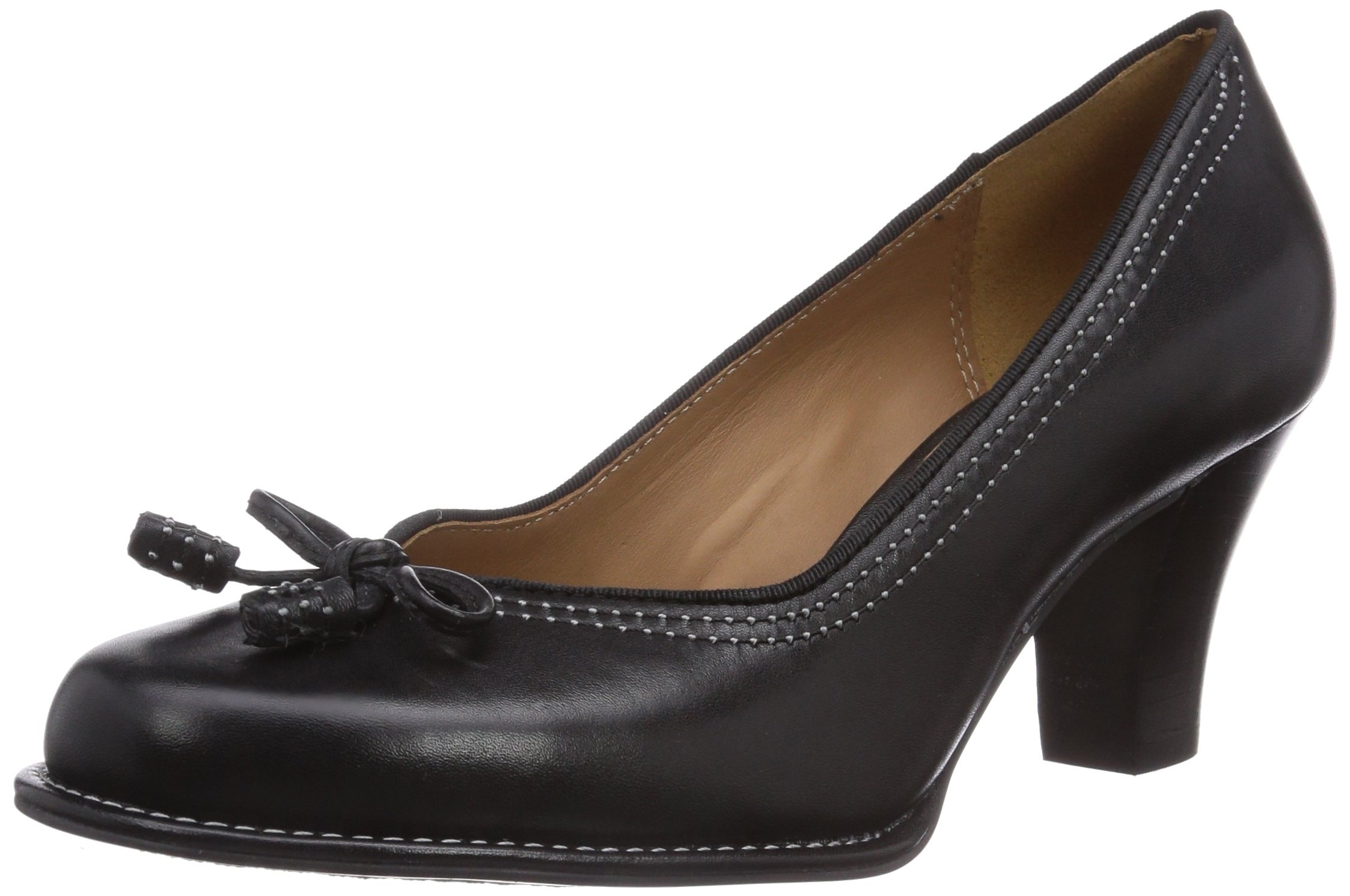 CLARKS Bombay Lights Women's Casual Shoes Size 4 Black - Comfortable Slip-On Loafers for Work, Travel & Everyday Wear