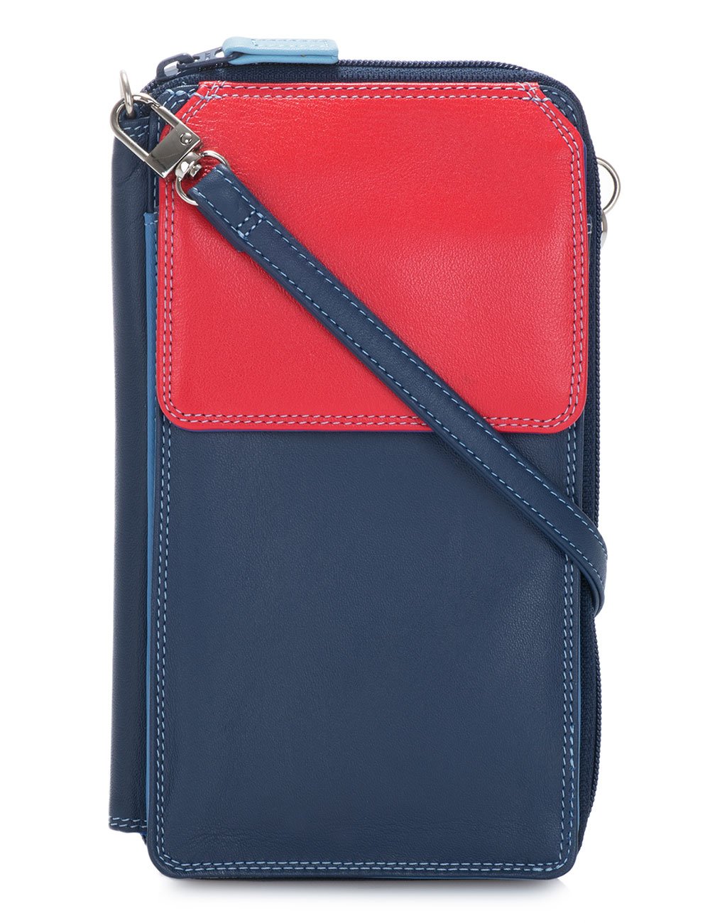 Mywalit Zip Round Multi-Purpose Crossbody Purse with Shoulder Strap - Stylish Wallet for Women, Travel, Shopping & Everyday Use