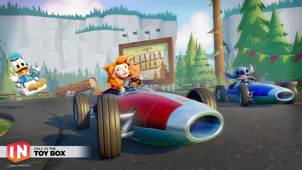 Disney INFINITY 3.0 Edition Toy Box Speedway Expansion Game - Compatible with All Platforms | Fun Family Racing Adventure for Kids & Collectors