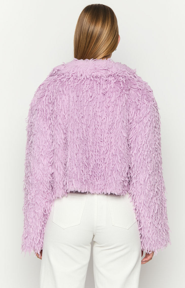 Amy Purple Fringe Jacket - Stylish Women's Boho Denim Jacket with Tassel Details | Perfect for Music Festivals, Casual Outings & Bohemian Fashion
