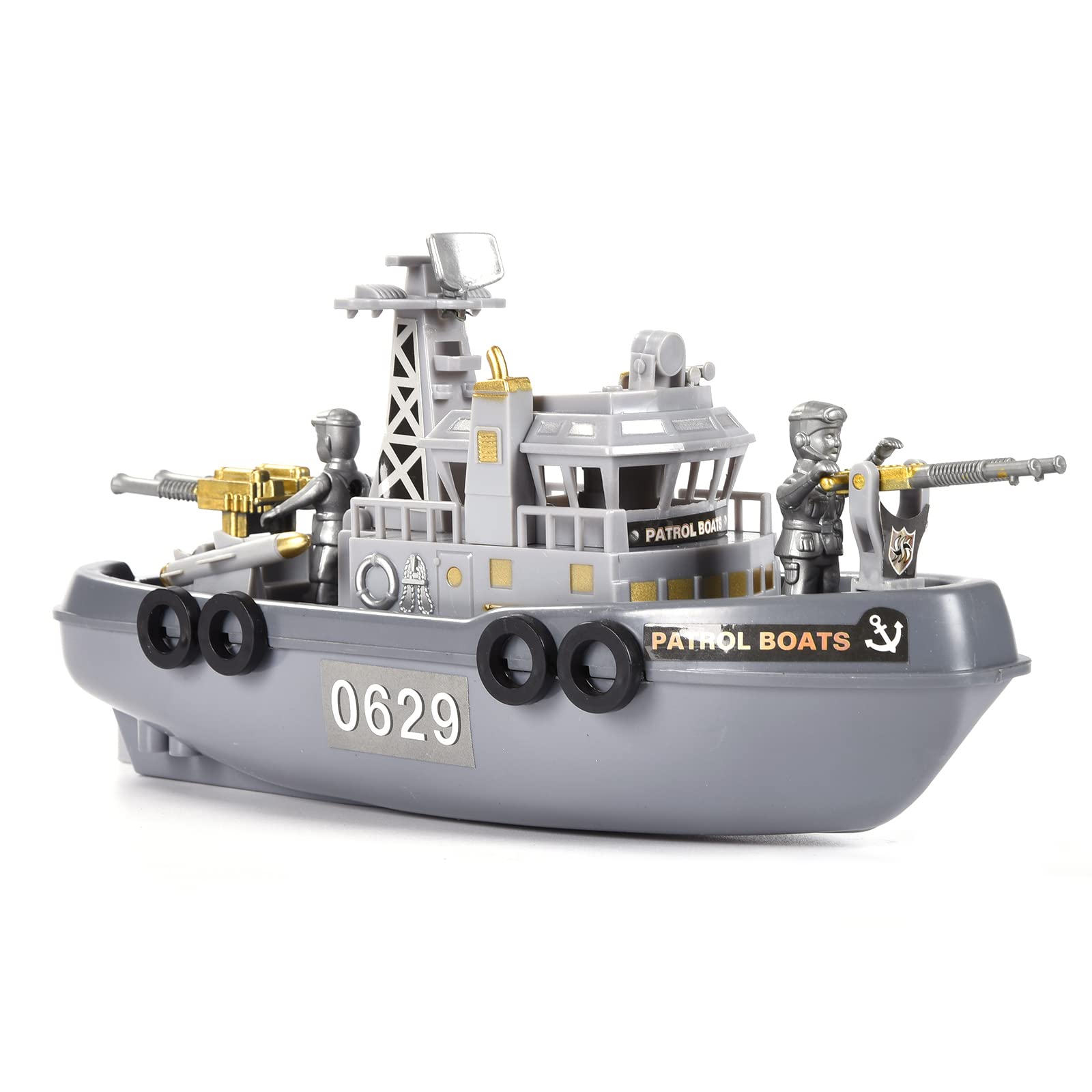 Pool Warship Toy Boat - Kids Bath Toys, Aircraft Carrier Battleship for Bathtub & Pool Play | Fun Water Play Gift for Boys & Girls | Perfect for Indoor & Outdoor Water Games