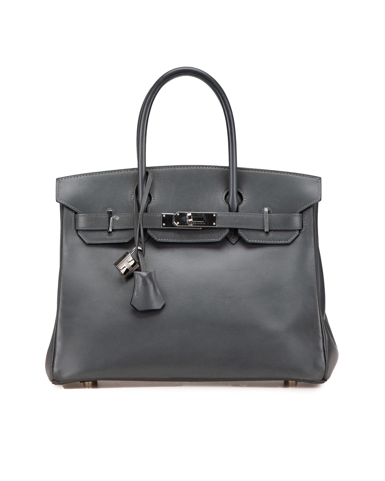 Birkin 25 Leather Handbag - Luxury Togo Leather Shoulder Bag for Women | Perfect for Work, Travel & Special Occasions