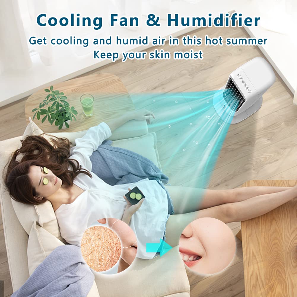 2-in-1 Evaporative Air Cooler & Humidifier - 41