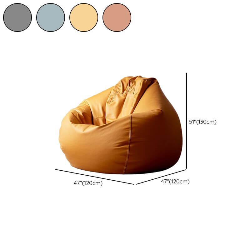 Portable Minimalist Bean Bag Chair with Storage Bag - Perfect for Indoor Lounging, Outdoor Camping & Small Space Living