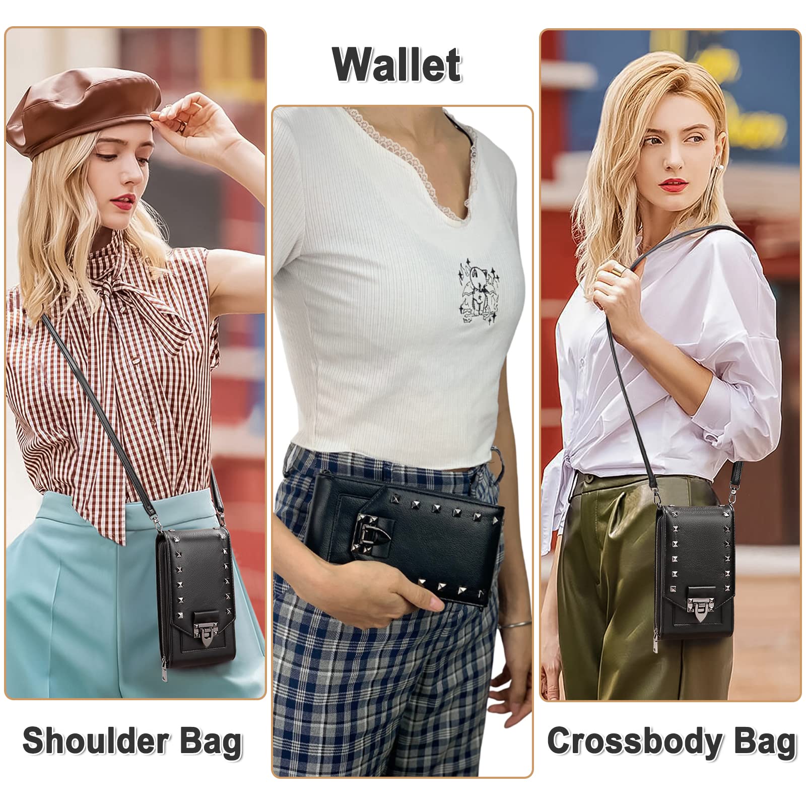 Trendy Vegan Crossbody Bags for Women - Summer Travel & Shopping