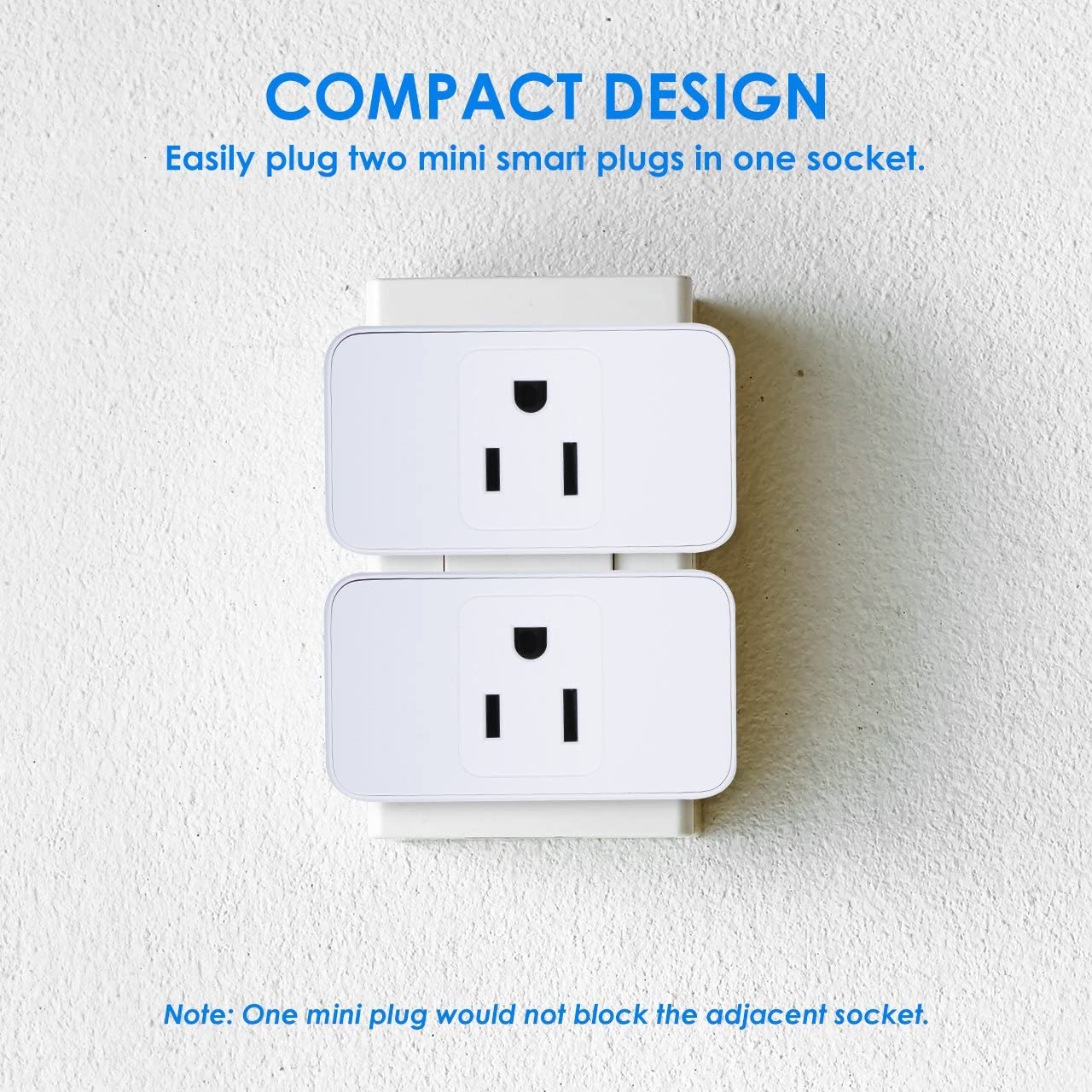 meross Smart Plug 4 Pack - Apple HomeKit, Alexa, Google Assistant & SmartThings Compatible - WiFi Outlet with Voice Control, Timer & Scheduling - Perfect for Home Automation & Smart Devices Control