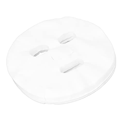 50Pcs Disposable Facial Mask Sheets for DIY Skincare - Soft & Absorbent Wet Compress Paper for Serum Application | Perfect for At-Home Spa, Hydration Treatment & Beauty Routine