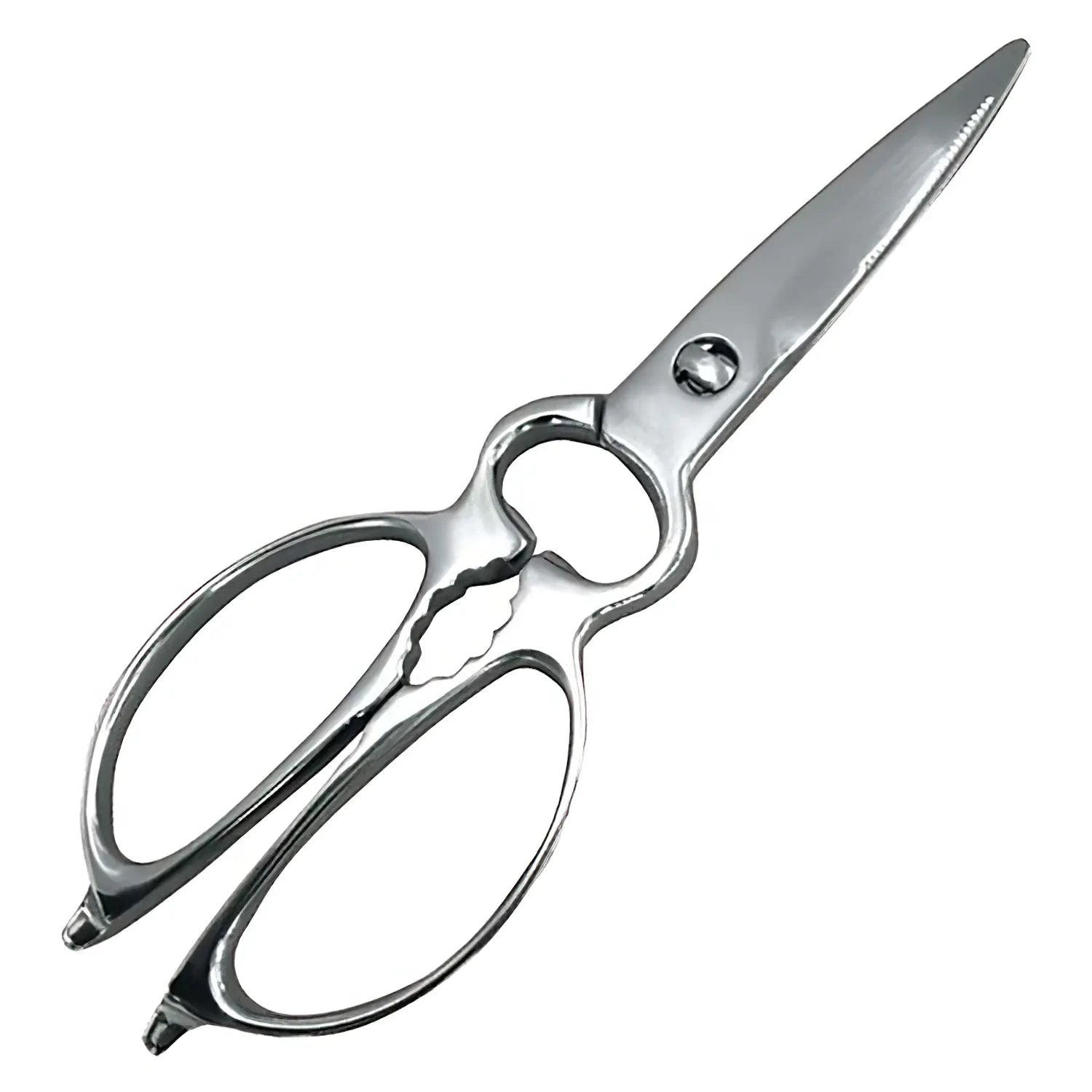 Houei High Carbon Stainless Steel Kitchen Scissors - Heavy Duty Cooking Shears for Cutting Meat, Poultry, Herbs - Dishwasher Safe Multipurpose Scissors for Food Prep, Crafting & Household Use