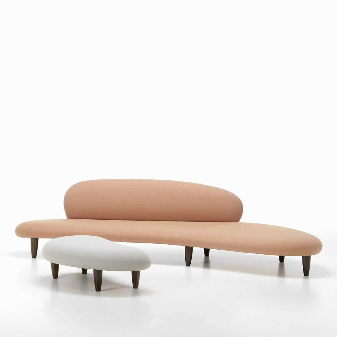 Stylish Freeform Ottoman - Modern Footrest & Extra Seating for Living Room, Bedroom, or Office - Comfortable & Versatile Home Decor