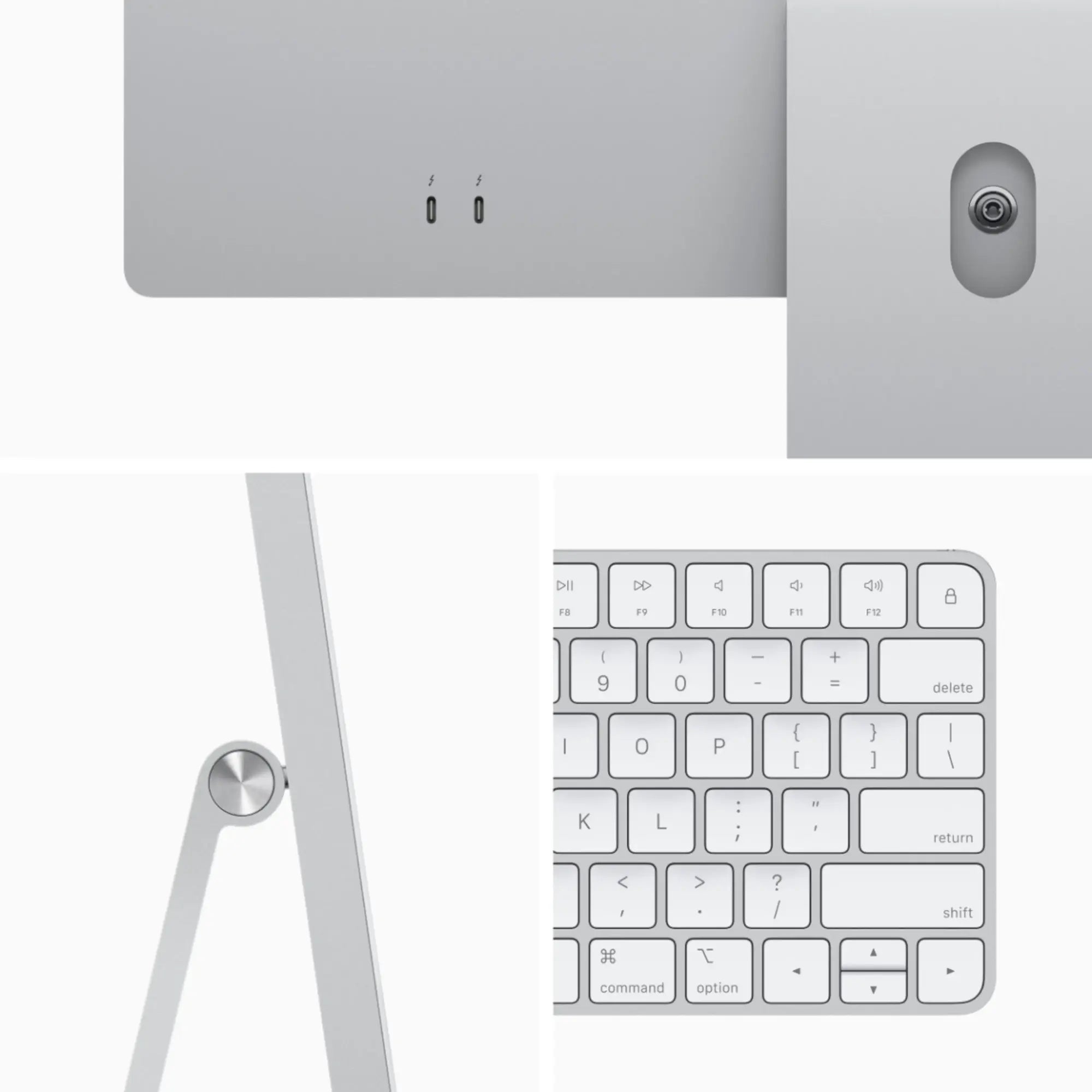 Apple iMac 24-inch All-in-One Desktop with Retina 4.5K Display, Apple M1 Chip, 8-Core CPU, 7-Core GPU (MGTF3LL/A) - Perfect for Home Office, Graphic Design & Video Editing