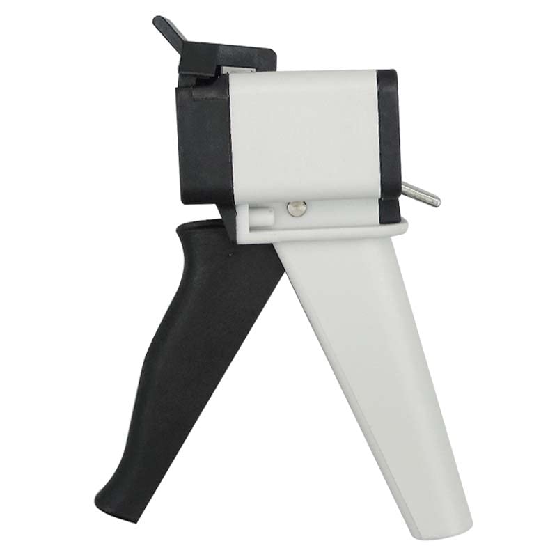 1PC Universal Dental Impression Mixing Gun - AB Dispenser for Silicone Rubber & Caulking (1:1 & 1:2 Ratio) 50ml Dental Tool - Black | Professional Dental Equipment for Dentists & Labs | Perfect for Crowns, Bridges & Implant Procedures
