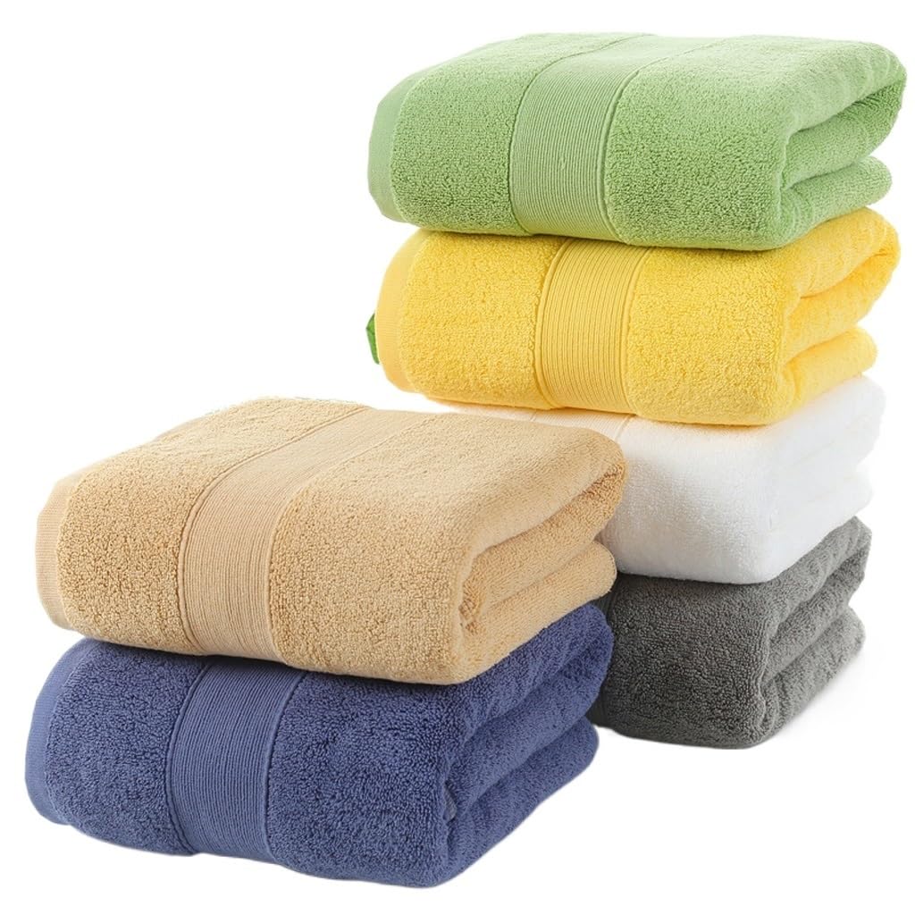 Soft Absorbent Cotton Face Towel - Thickened Plain Color Adult Face Wash Cloth for Home & Hotel Use | Perfect for Skincare, Bathroom & Travel Essentials