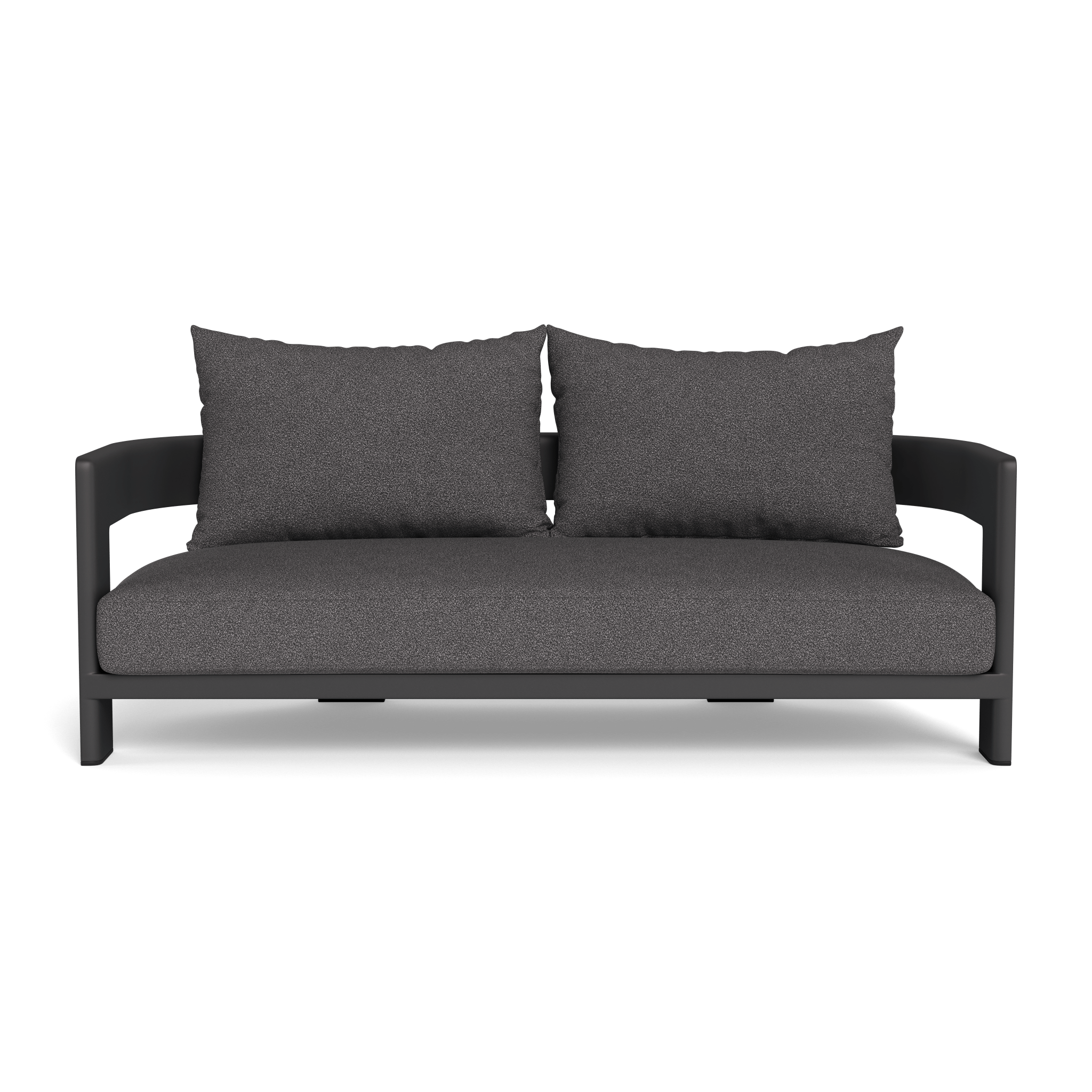 Victoria Aluminum 2-Seat Outdoor Patio Sofa - Lightweight & Weather-Resistant for Garden, Poolside, or Balcony Relaxation